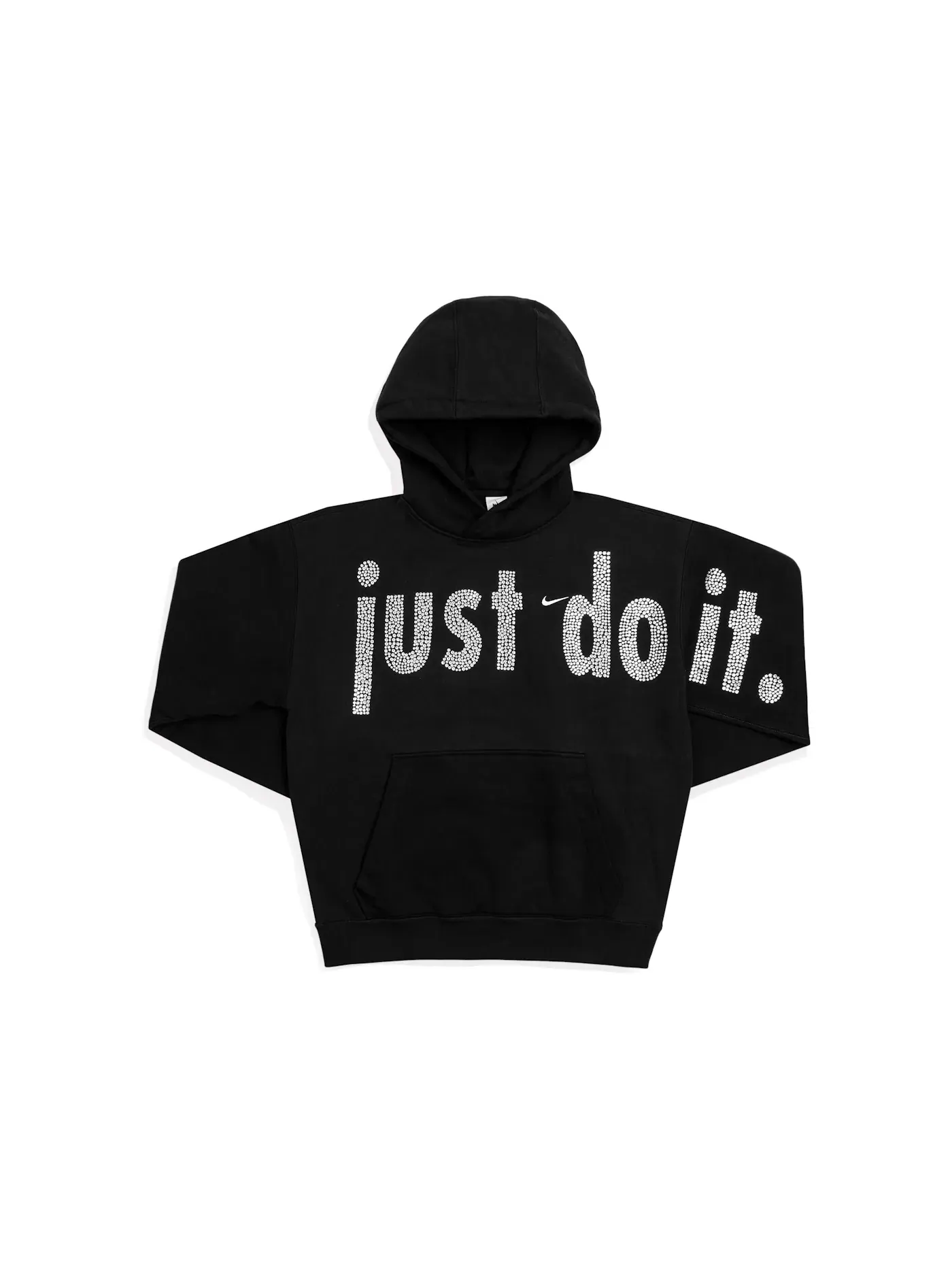 Мужская худи с кристаллами Cactus Plant Flea Market Crystal Just Do It Hoodie Nike — изображение 2 из 3, черный