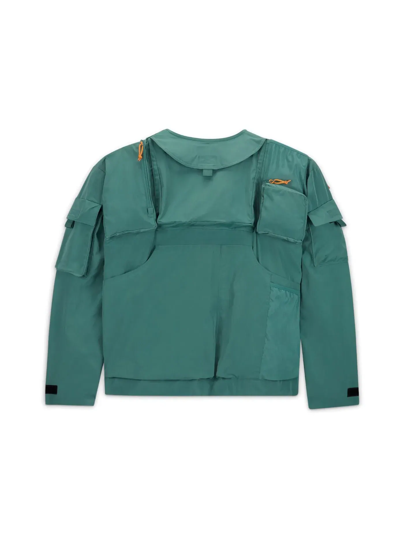 Мужская куртка-рыбак с длинным рукавом Jacket Nike — изображение 2 из 2, зеленый