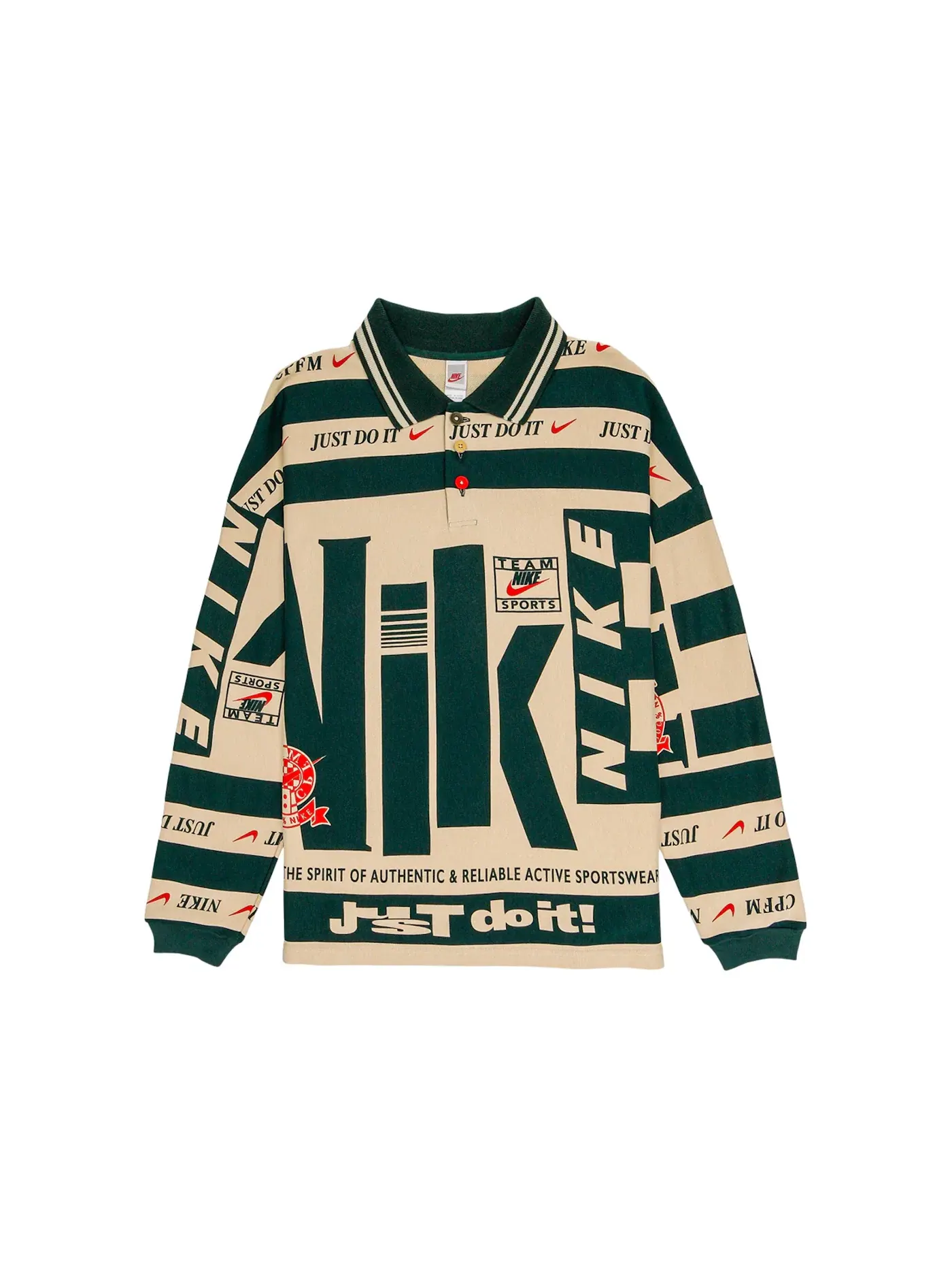 Мужская футболка-поло с длинным рукавом с логотипом Longsleeve Polo Nike — изображение 1 из 2, прозрачный