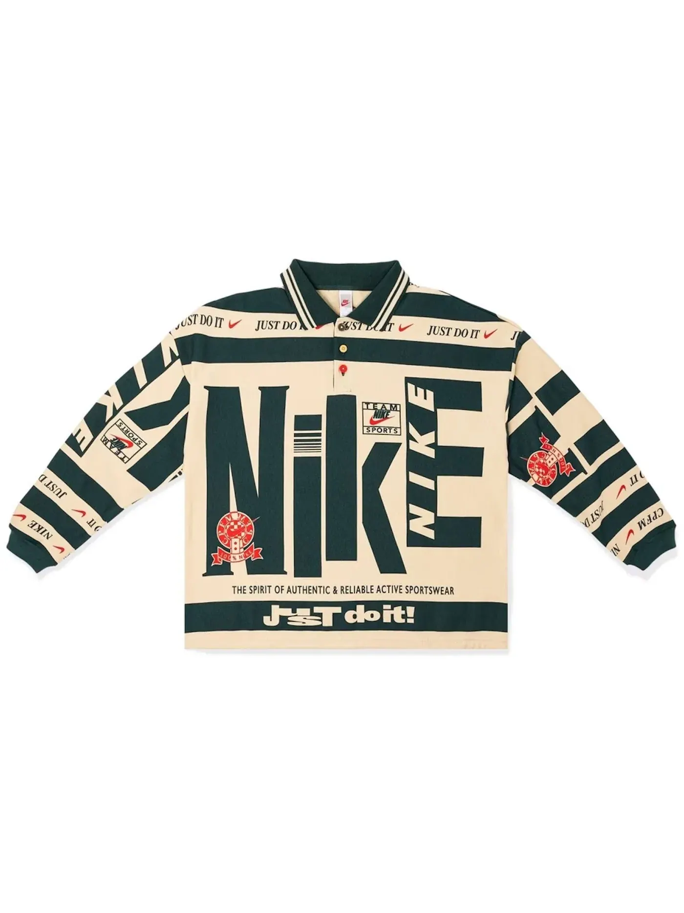 Мужское поло с длинным рукавом Longsleeve Polo (Asia Sizing) Nike — изображение 1 из 1, прозрачный