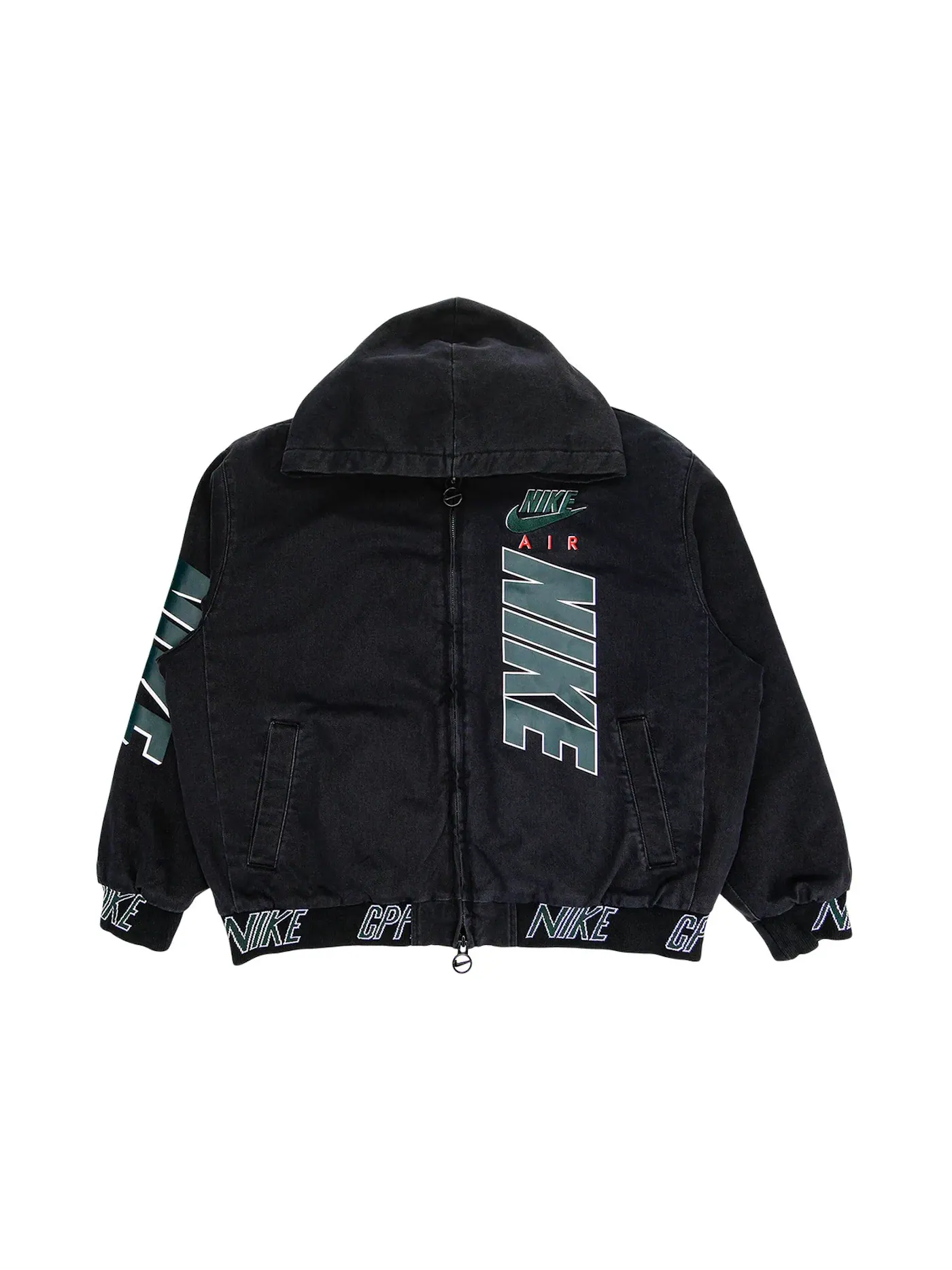 Мужская куртка с вышивкой Work Jacket Nike — изображение 2 из 2, черный