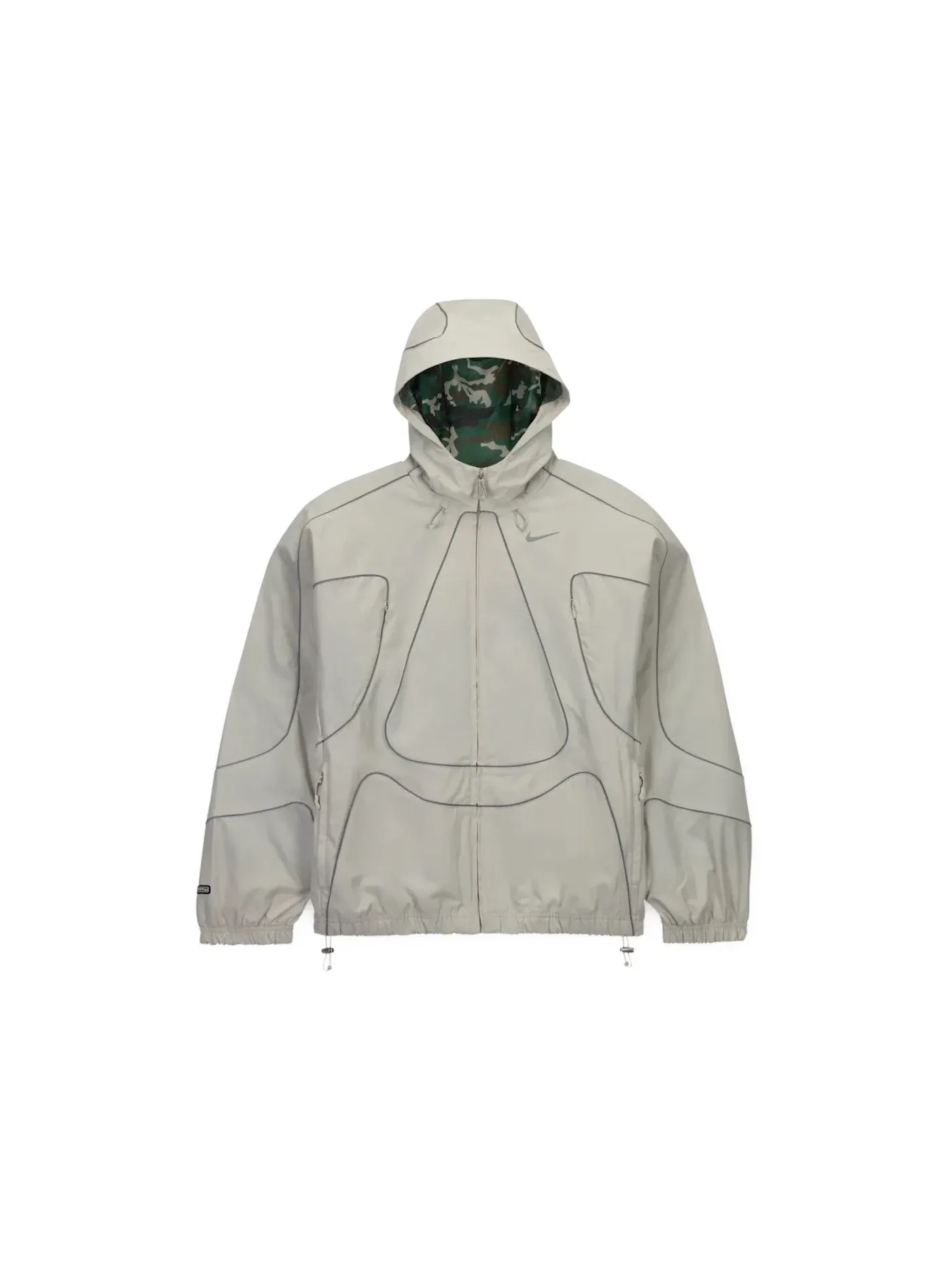 Мужская куртка с принтом Nike x Corteiz Jacket — изображение 1 из 2, серый