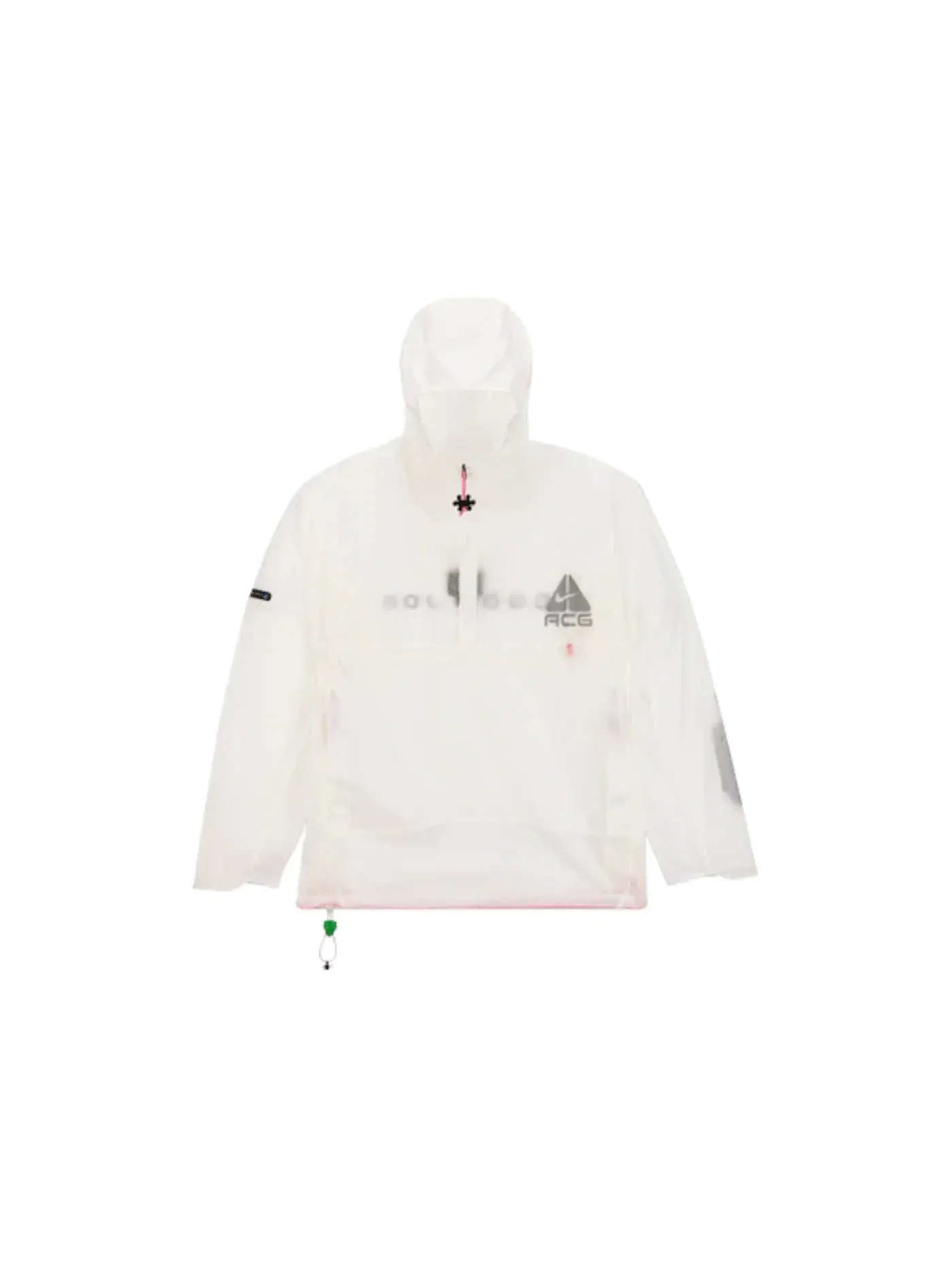 Мужская анорак-куртка с принтом Nike x CPFM ACG Jacket — изображение 3 из 3, белый