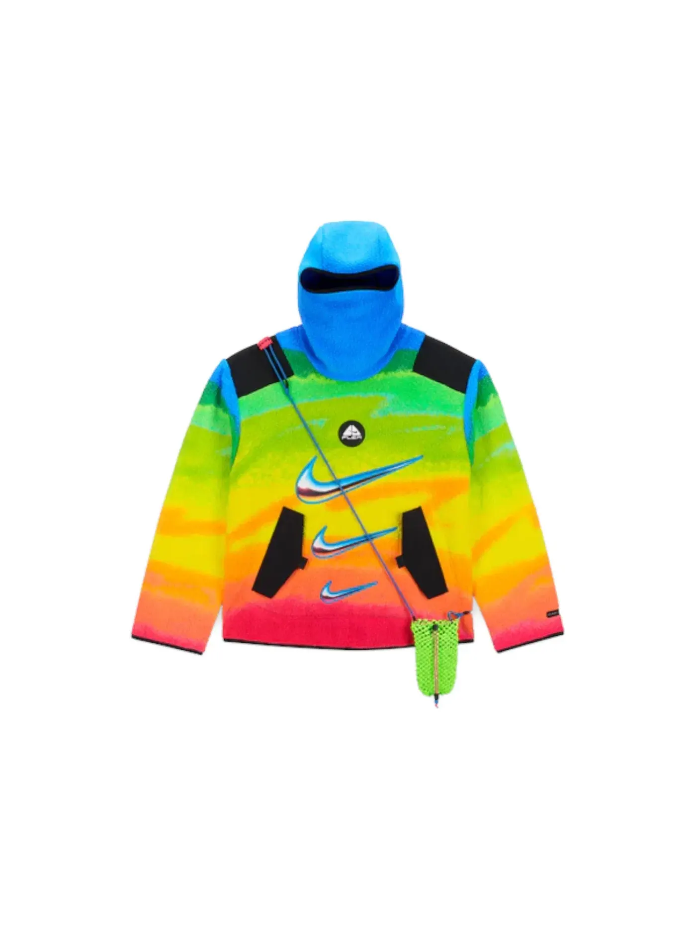 Мужская худи с балаклавой Multicolor Nike — изображение 1 из 2