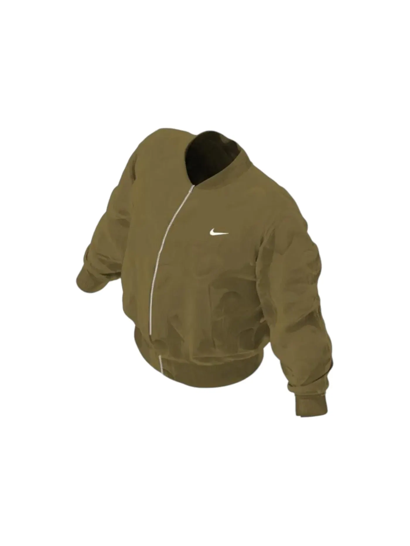 Мужская куртка-бомбер с принтом Certified Lover Boy Nike — изображение 1 из 2, коричневый