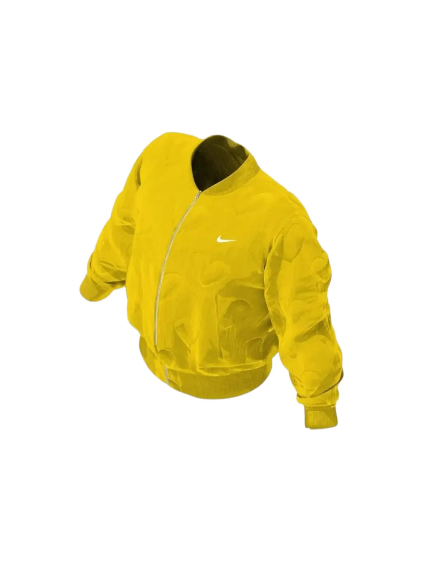 Мужская куртка-бомбер с принтом Certified Lover Boy Nike — изображение 1 из 2, желтый