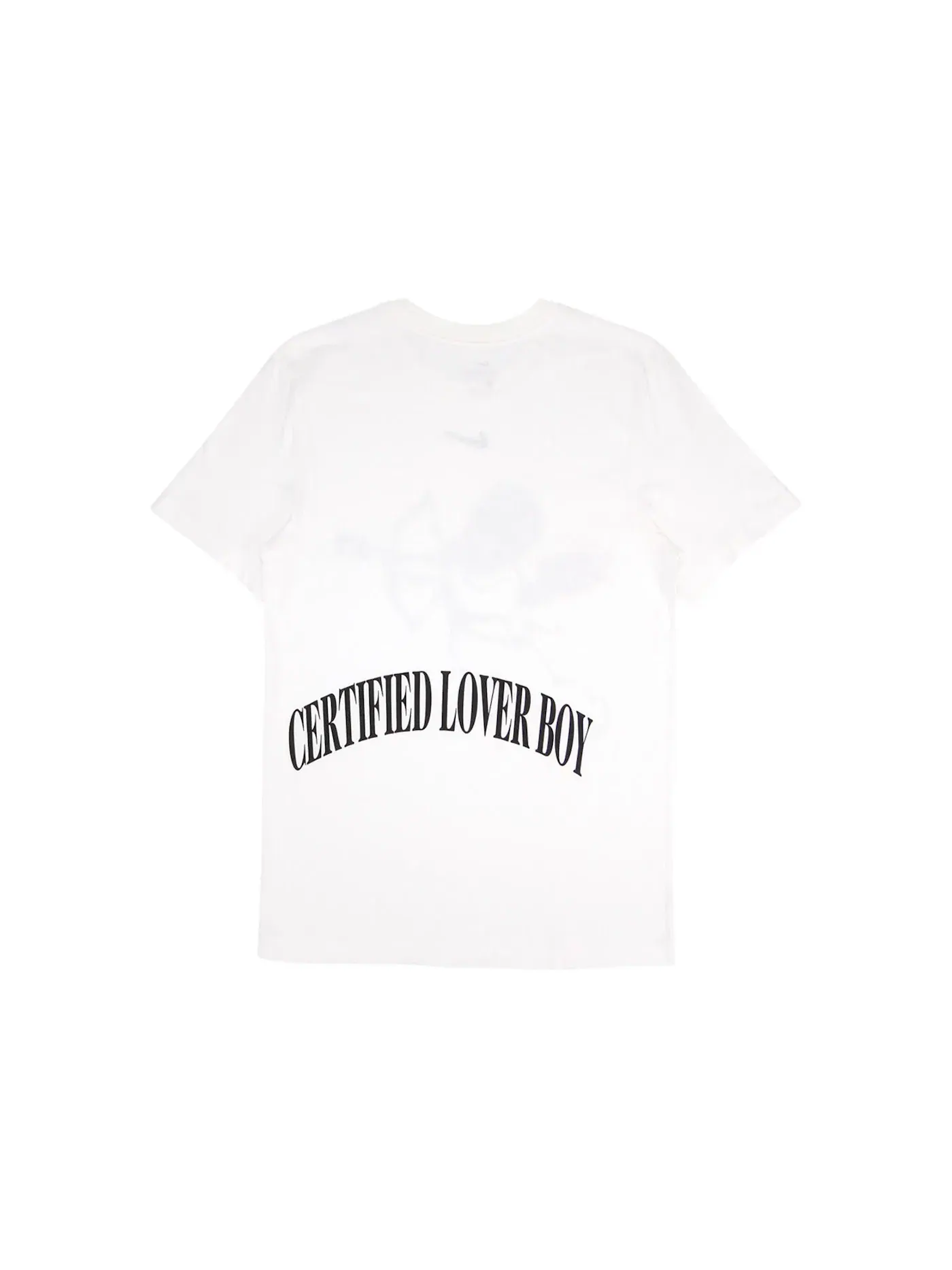 Мужская футболка с принтом Drake x Nike Certified Lover Boy Cherub Nike — изображение 2 из 2, белый
