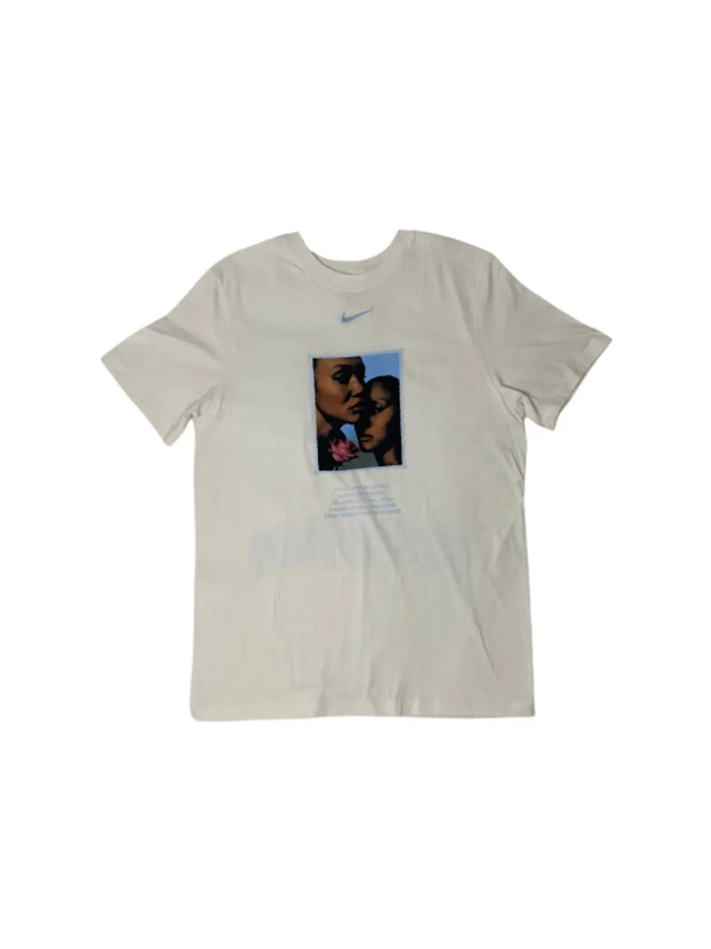 Мужская футболка с принтом Certified Lover Boy Nike — изображение 1 из 2, белый