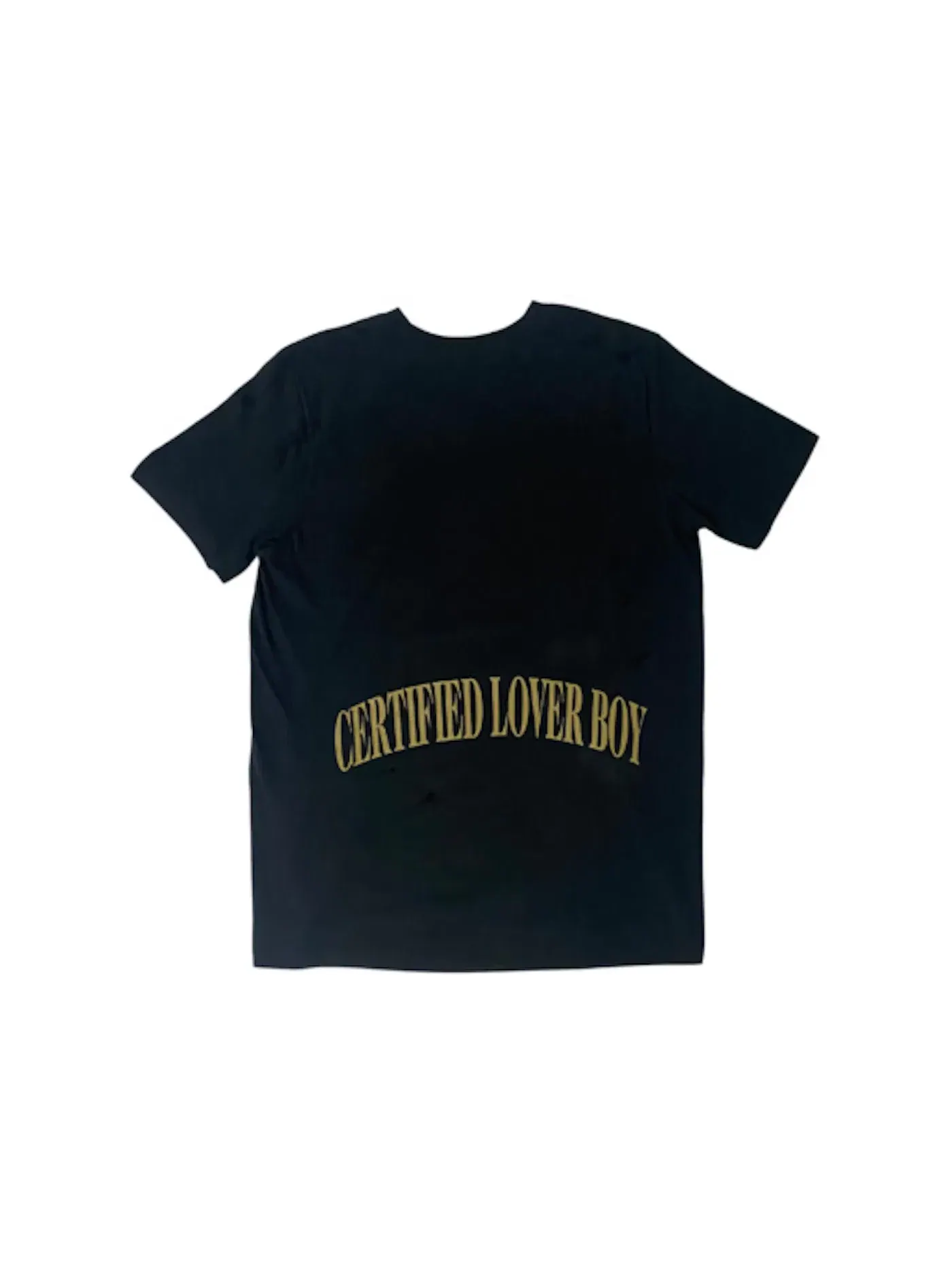 Мужская футболка с принтом Nike x Drake Certified Lover Boy Twin — изображение 2 из 2, черный