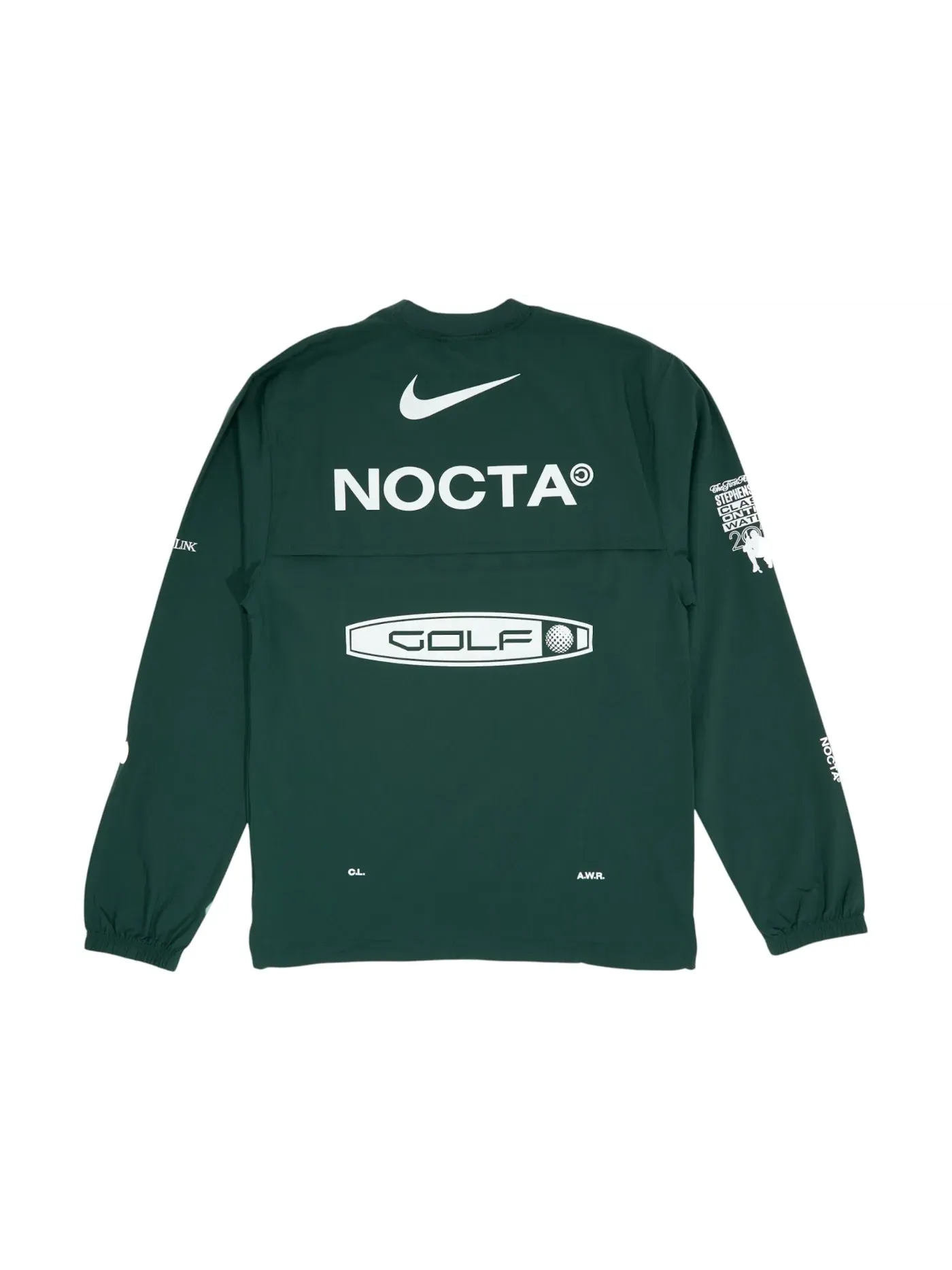 Мужской свитшот с длинным рукавом Nike NOCTA Golf Green — изображение 2 из 2, зеленый