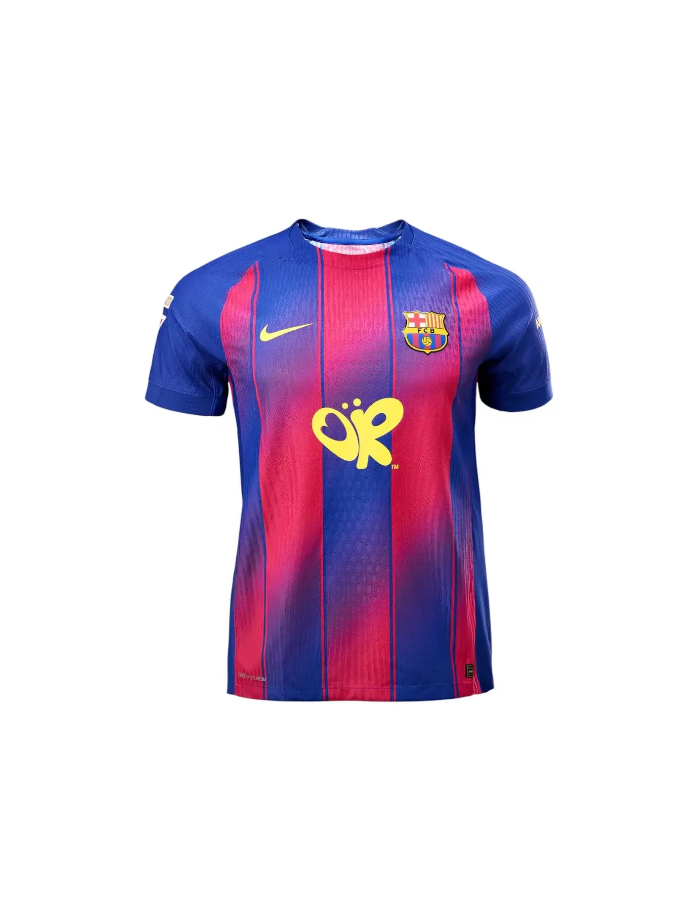 Мужская футбольная футболка с длинным рукавом Nike Jersey FC Barcelona x Olivia Rodrigo — изображение 1 из 3, синий