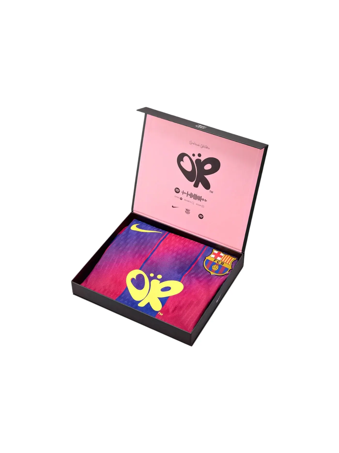 Мужская футбольная футболка с длинным рукавом Nike Jersey FC Barcelona x Olivia Rodrigo — изображение 3 из 3, синий