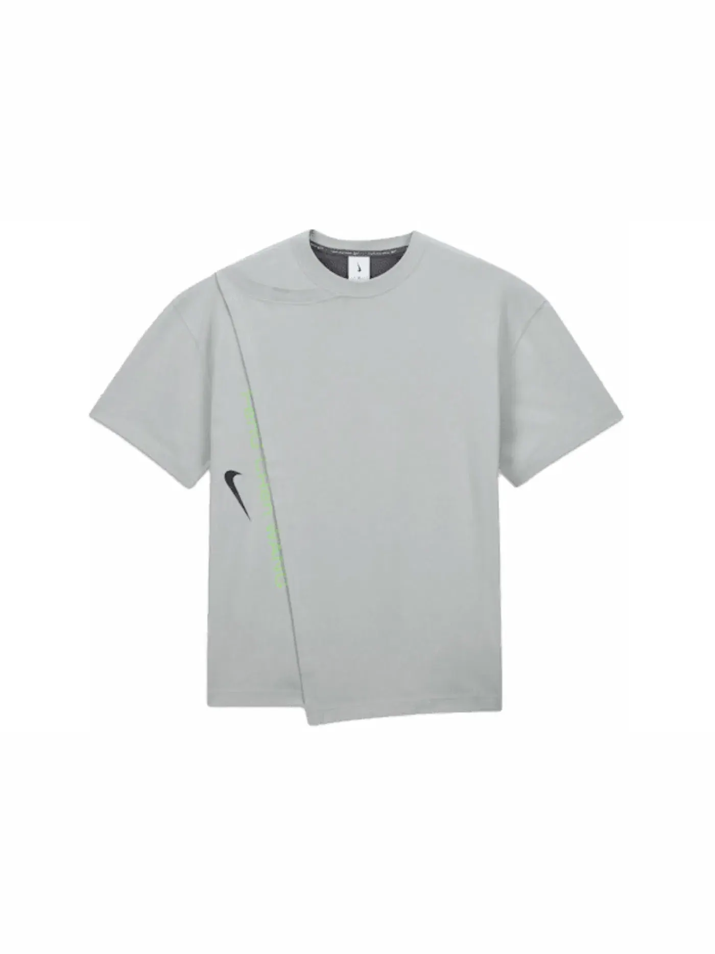 Мужская футболка с принтом Pro T-shirt Nike — изображение 1 из 2, серый/темный серый