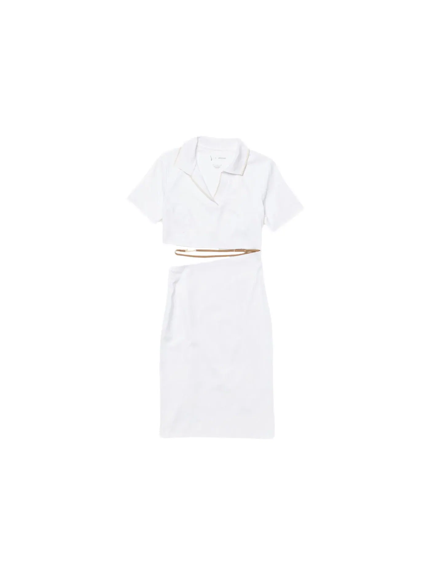 Женское поло Nike x Jacquemus La Robe Polo White — изображение 1 из 1