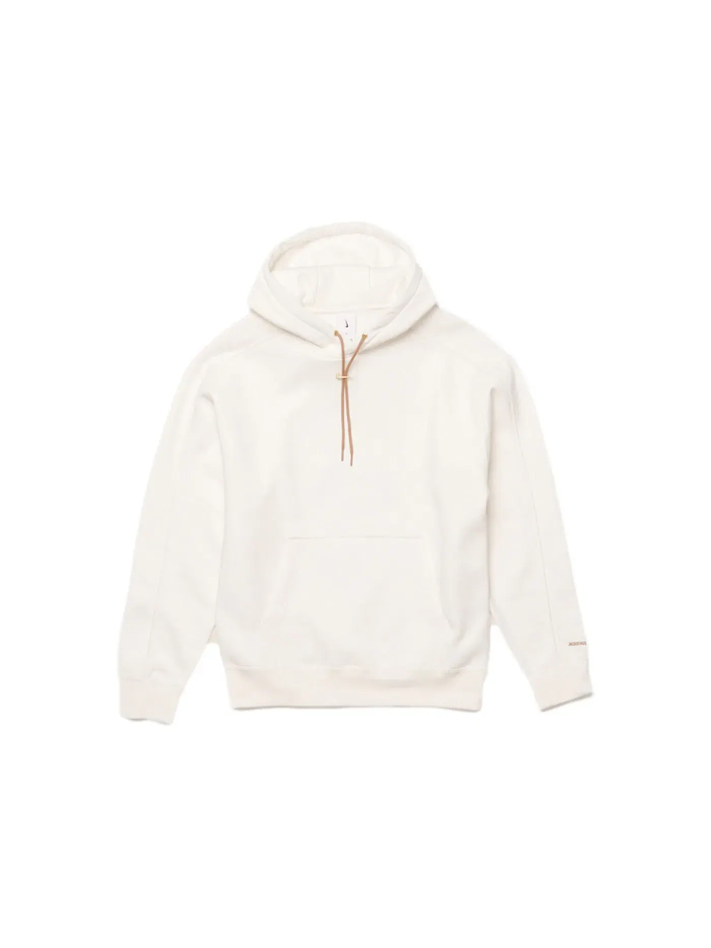 Женская худи с принтом Nike x Jacquemus Le Hoodie Nike — изображение 1 из 1, кремовый