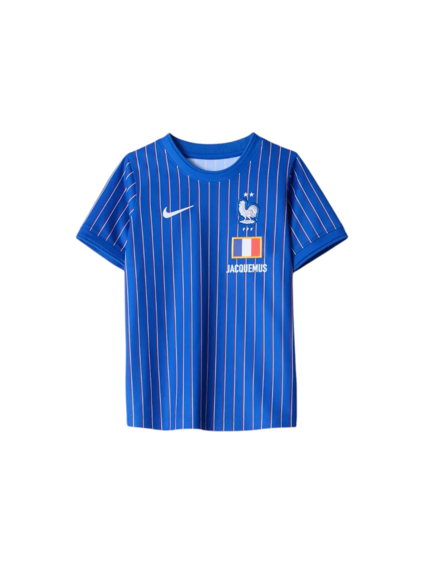 Детская футбольная джерси для мальчиков с принтом Jersey Nike — изображение 1 из 2, синий