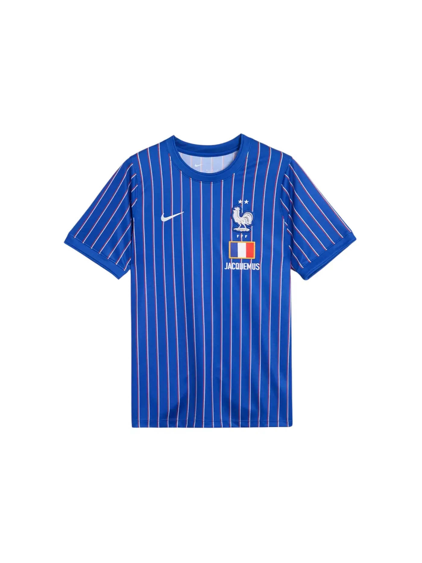 Мужская футбольная футболка с дизайном Jacquemus Nike — изображение 1 из 2, красный белый