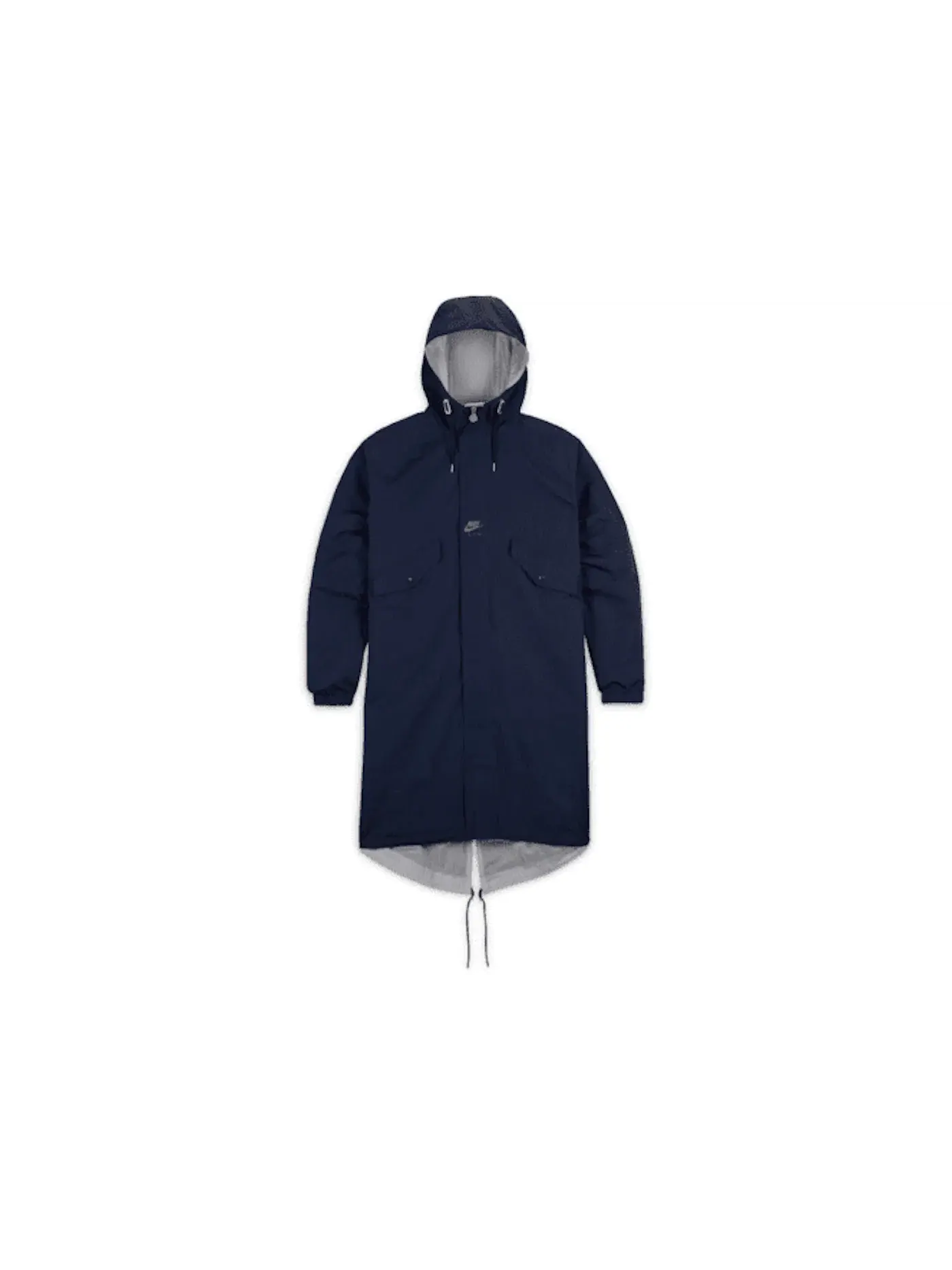 Мужская куртка с длинным рукавом Parka Nike — изображение 1 из 4, темно-синий/серый