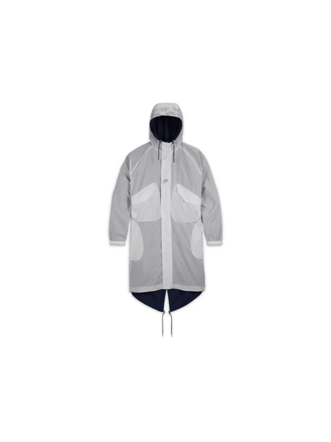 Мужская куртка с длинным рукавом Parka Nike — изображение 3 из 4, темно-синий/серый