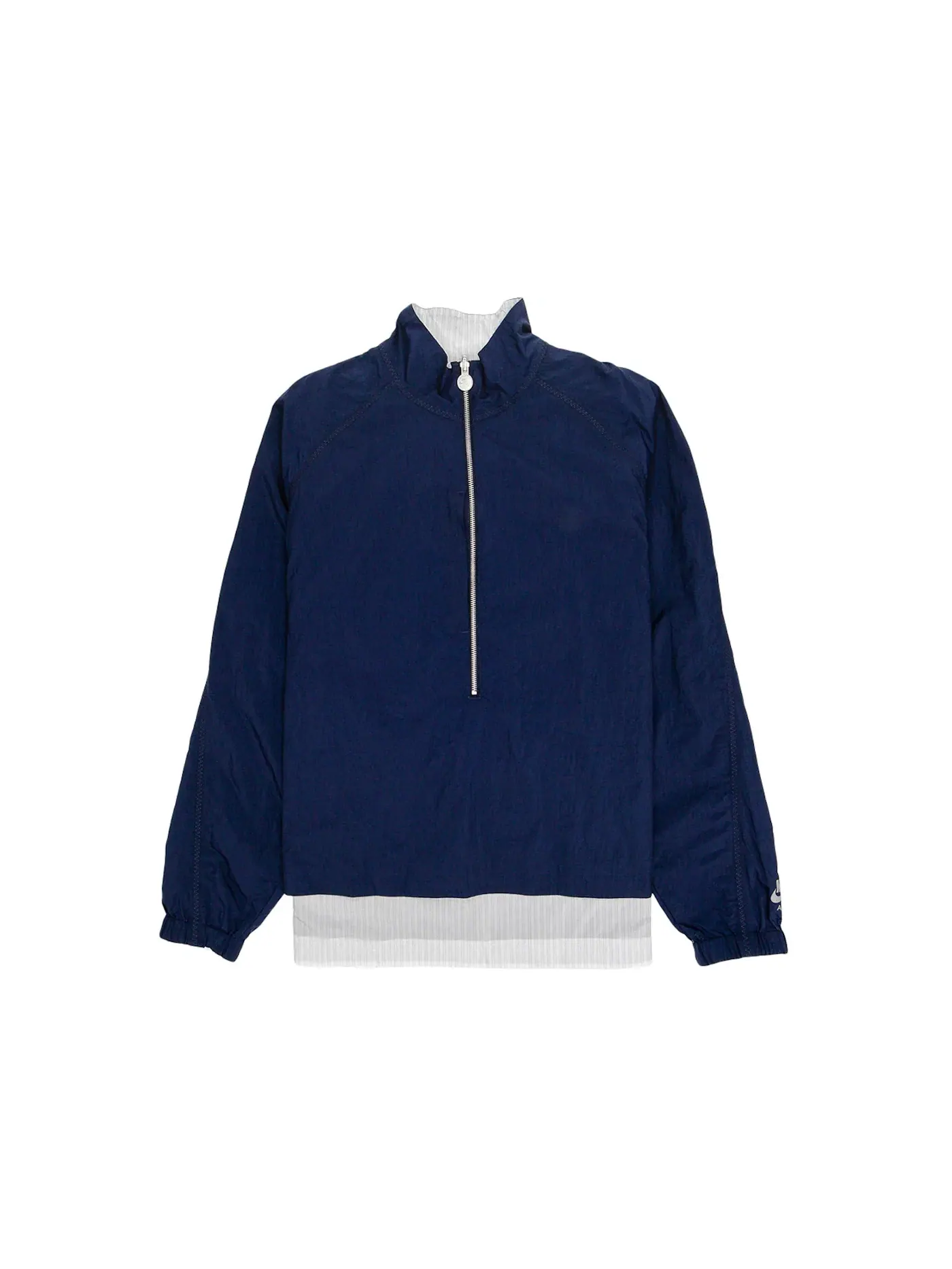 Мужская ветровка легкая с водонепроницаемой отделкой Nike Windbreaker — изображение 2 из 4, темно-синий/белый