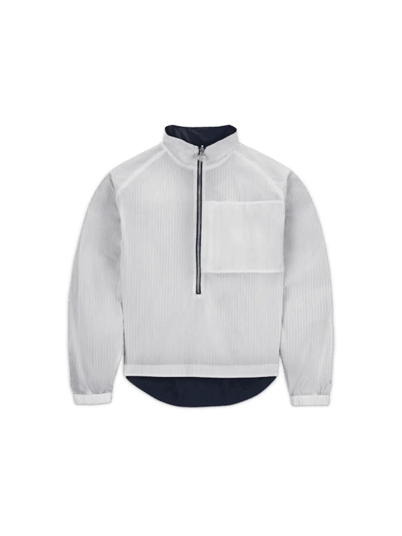 Мужская ветровка легкая с водонепроницаемой отделкой Nike Windbreaker — изображение 3 из 4, темно-синий/белый
