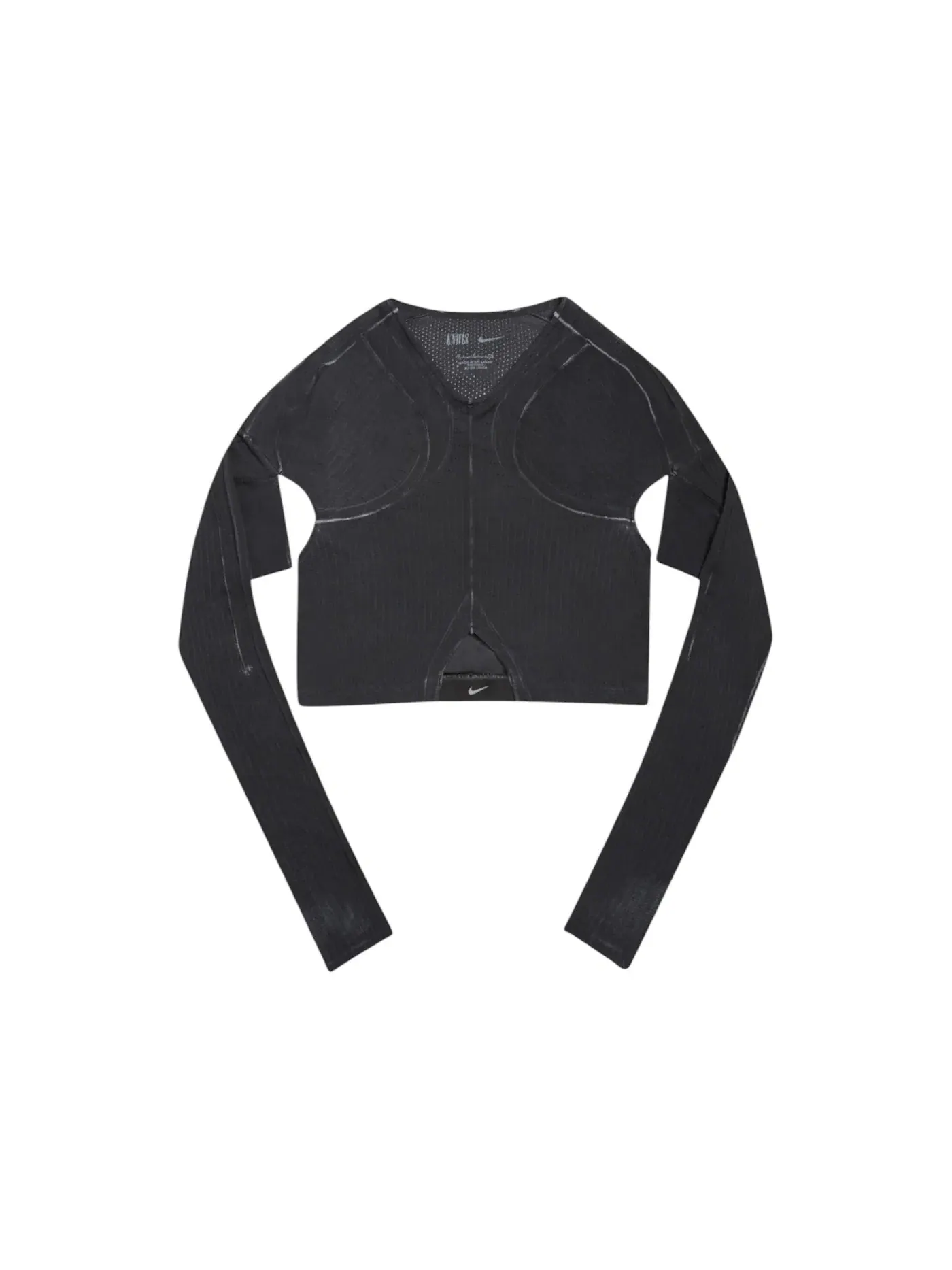 Женский топ Nike x KNWLS Ghost Top — изображение 1 из 2, черный