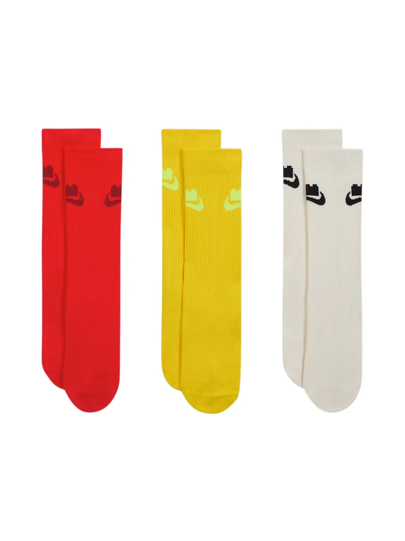 Детские носки из коллекции Nike x LEGO Everyday Essentials Crew Socks Nike — изображение 1 из 2, мульти