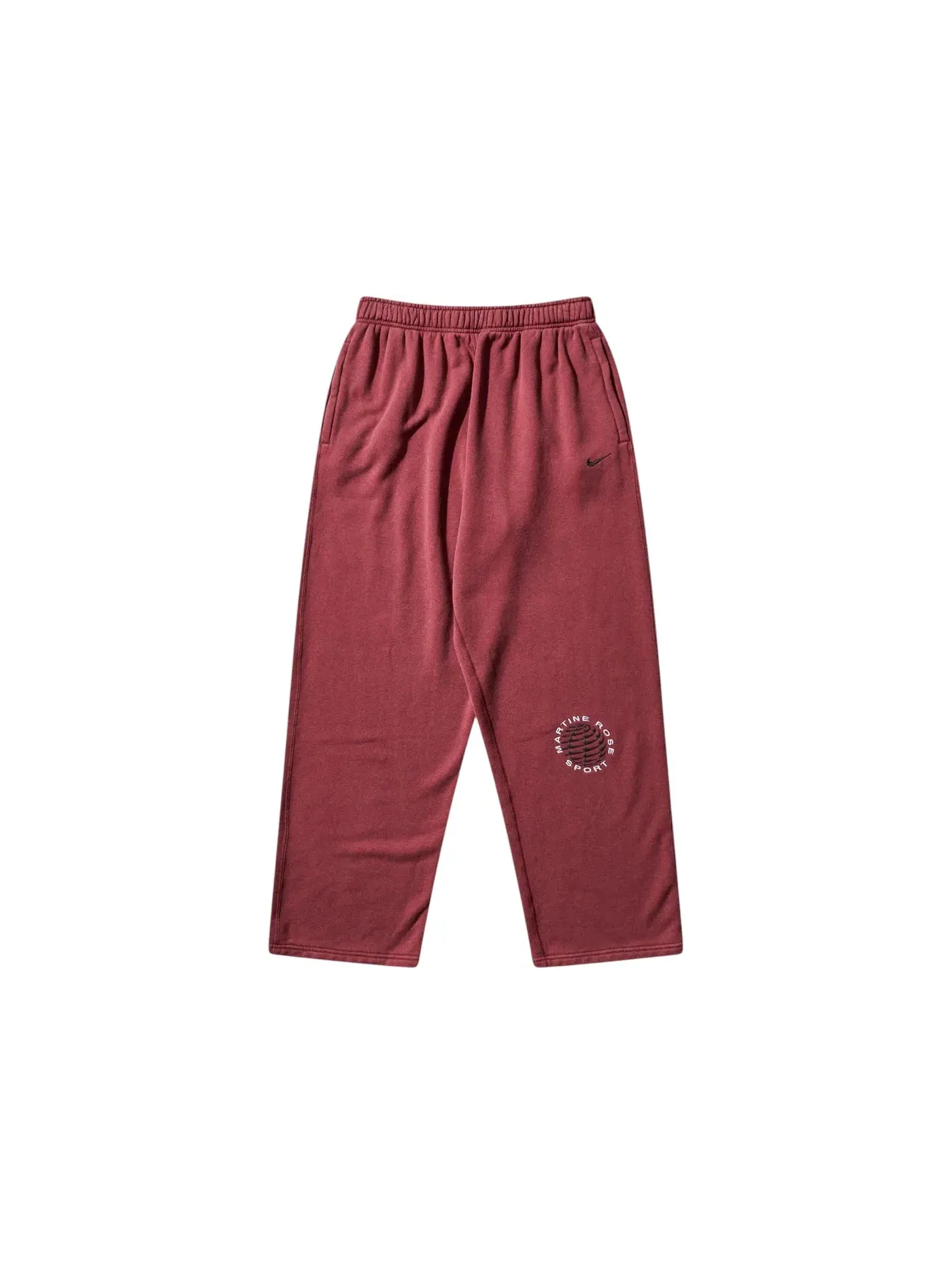 Мужские спортивные штаны из флиса Nike x Martine Rose Pants — изображение 1 из 2, красный