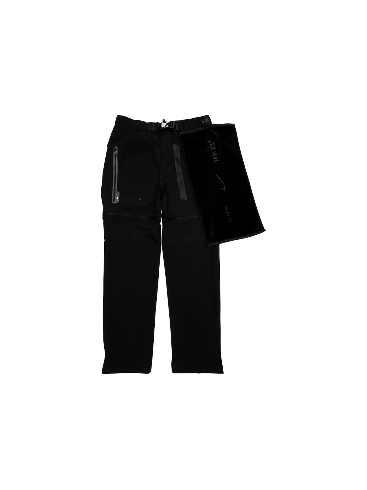 Мужские брюки-трансформер Nike x MMW 3-1 Convertible Pants — изображение 1 из 8, черный