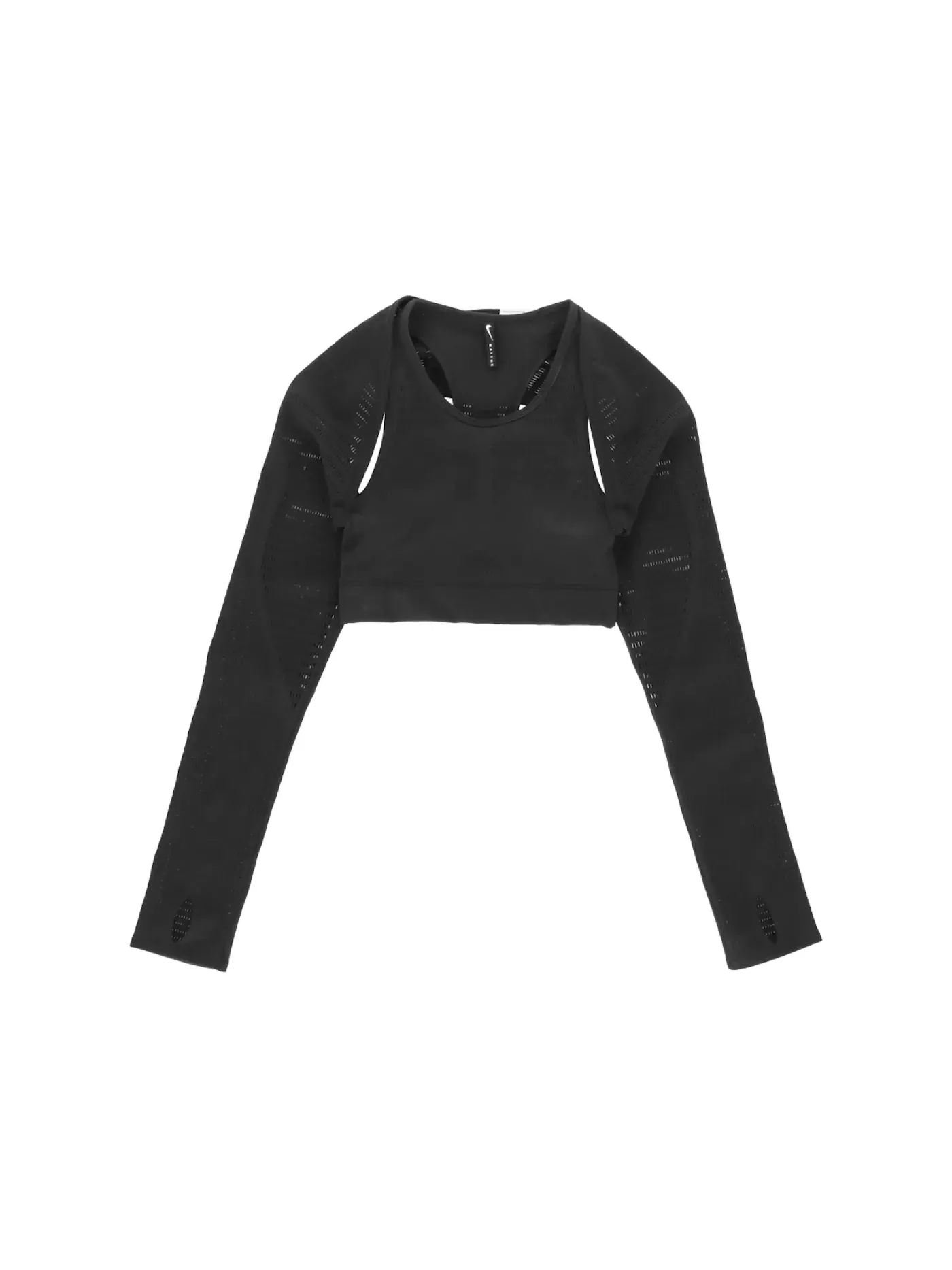 Женский бюстгальтер Nike x MMW Bra — изображение 1 из 1, черный