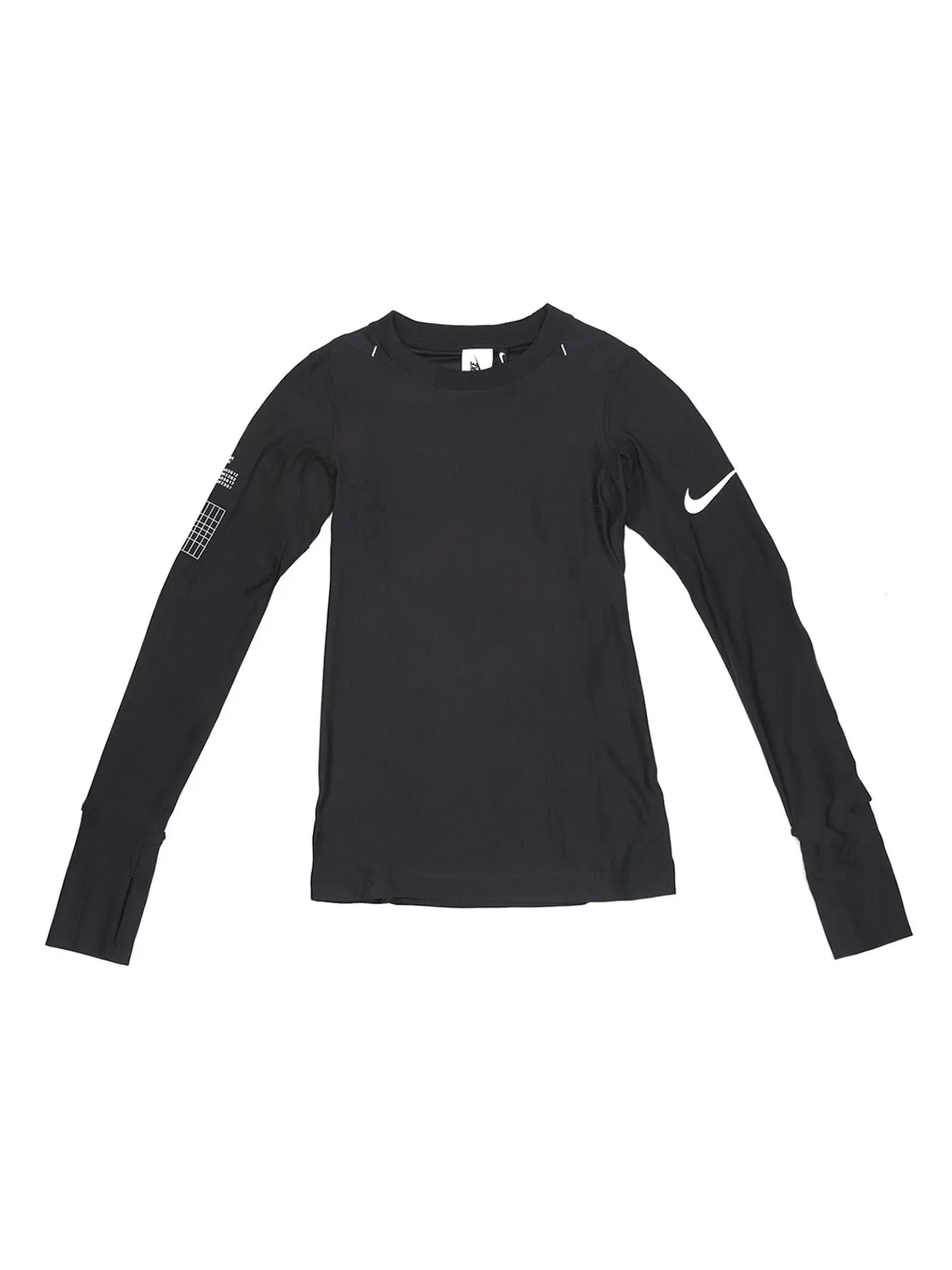 Мужская футболка с длинным рукавом Nike — изображение 1 из 1, черный