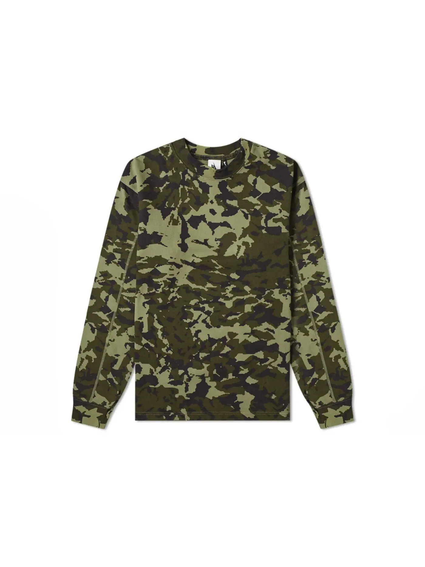 Мужская футболка с длинным рукавом с принтом Nike x MMW AOP Tee, Color — изображение 1 из 1