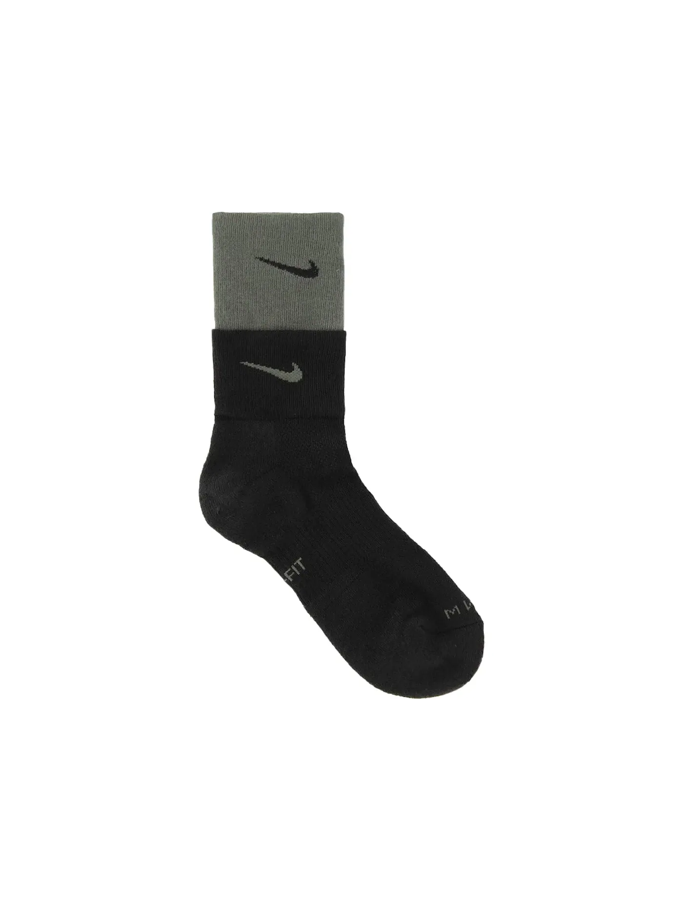 Мужские носки с градиентом Sock Nike — изображение 1 из 1, черный