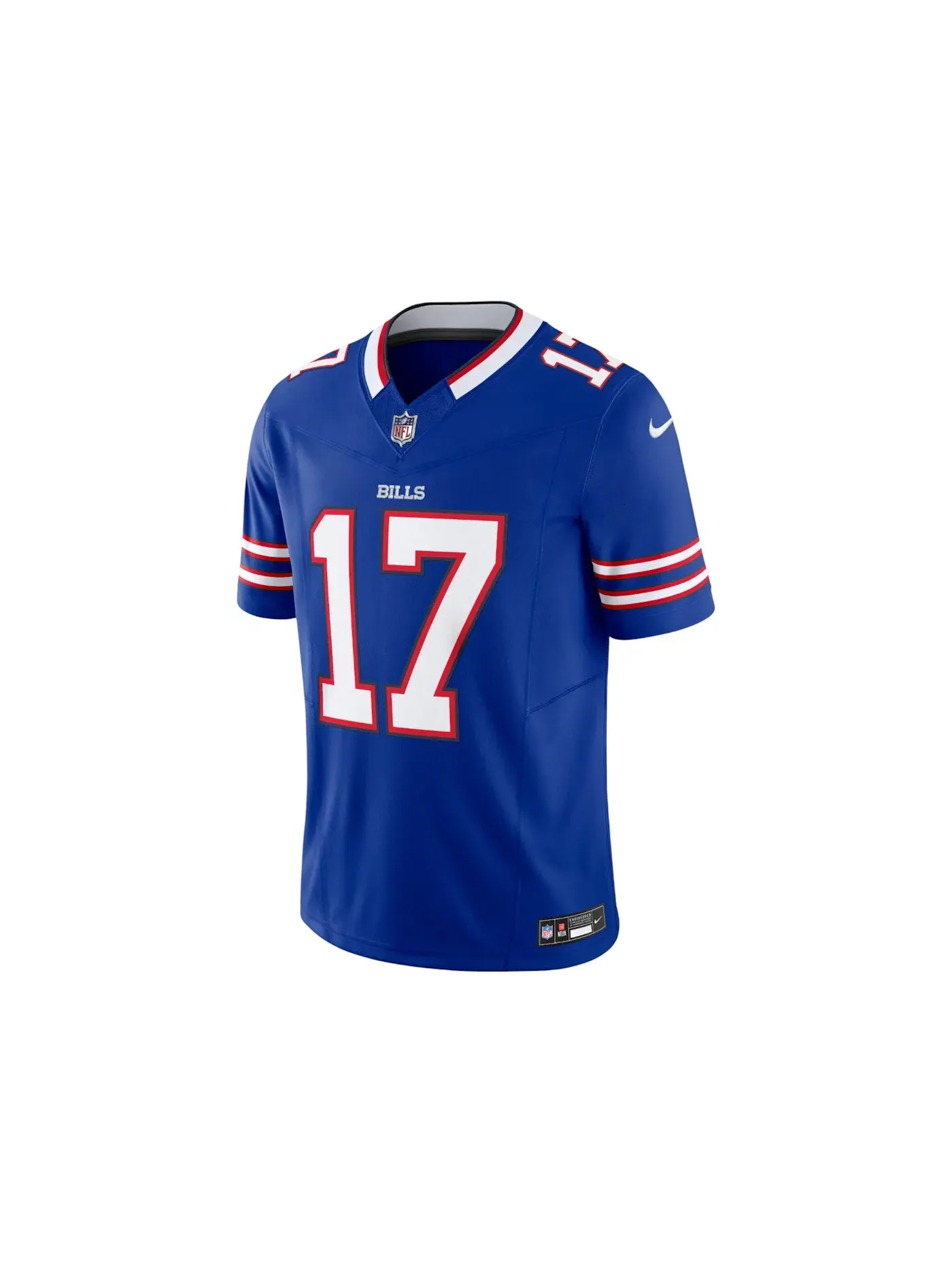 Мужская футболка с принтом Nike x NFL Buffalo Bills Josh Allen 17 Tee — изображение 1 из 2, гейм роял
