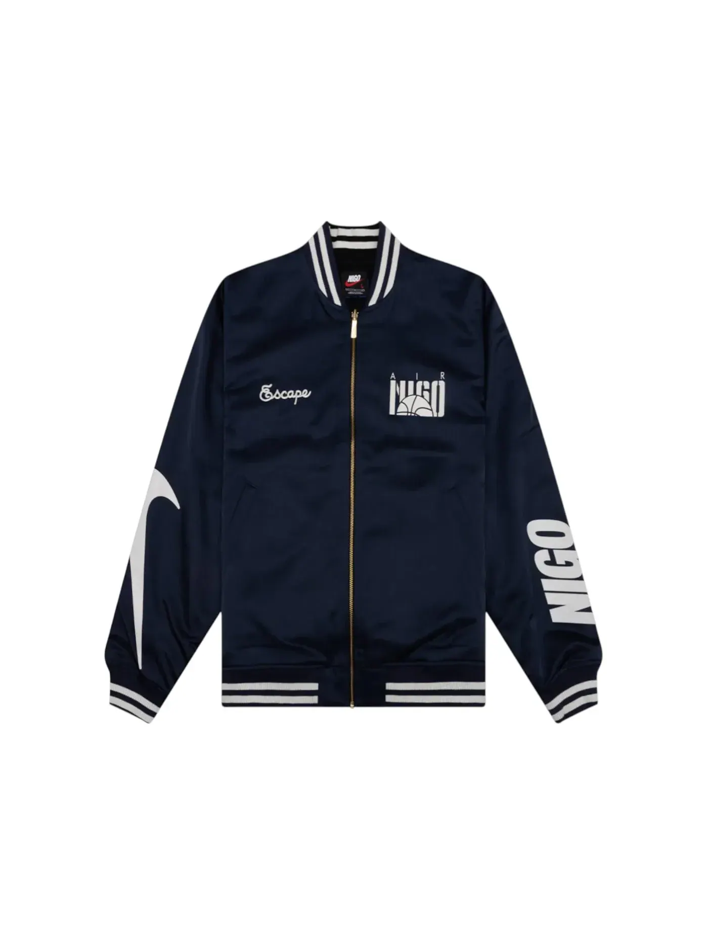 Мужская куртка-сувенир Nike x Nigo — изображение 1 из 2, темно-синий/черный