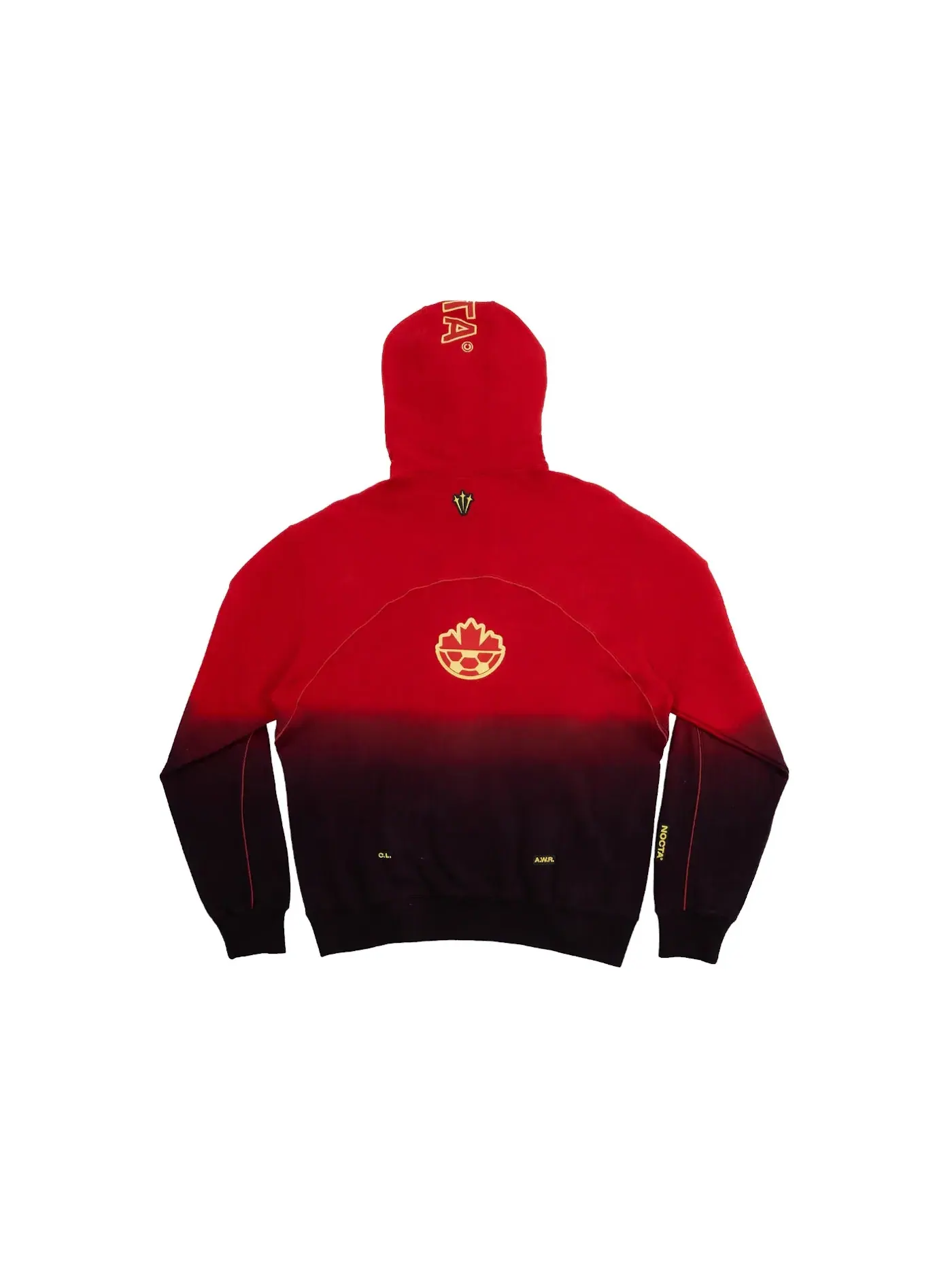 Мужская худи с принтом NOCTA X2 Nike — изображение 2 из 2, красный