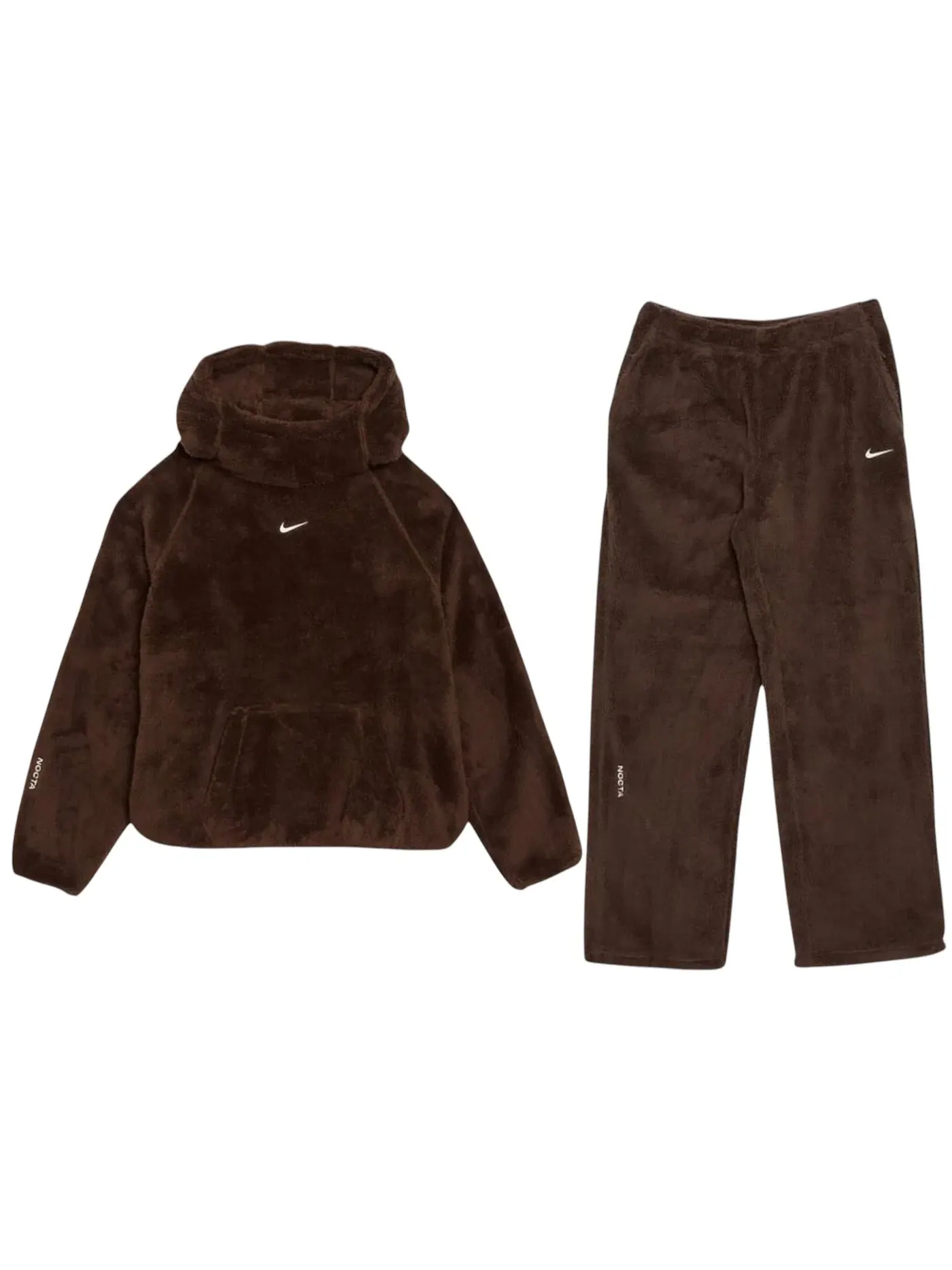 Мужской комплект из флиса Chalet Polar NOCTA Nike — изображение 1 из 1, коричневый