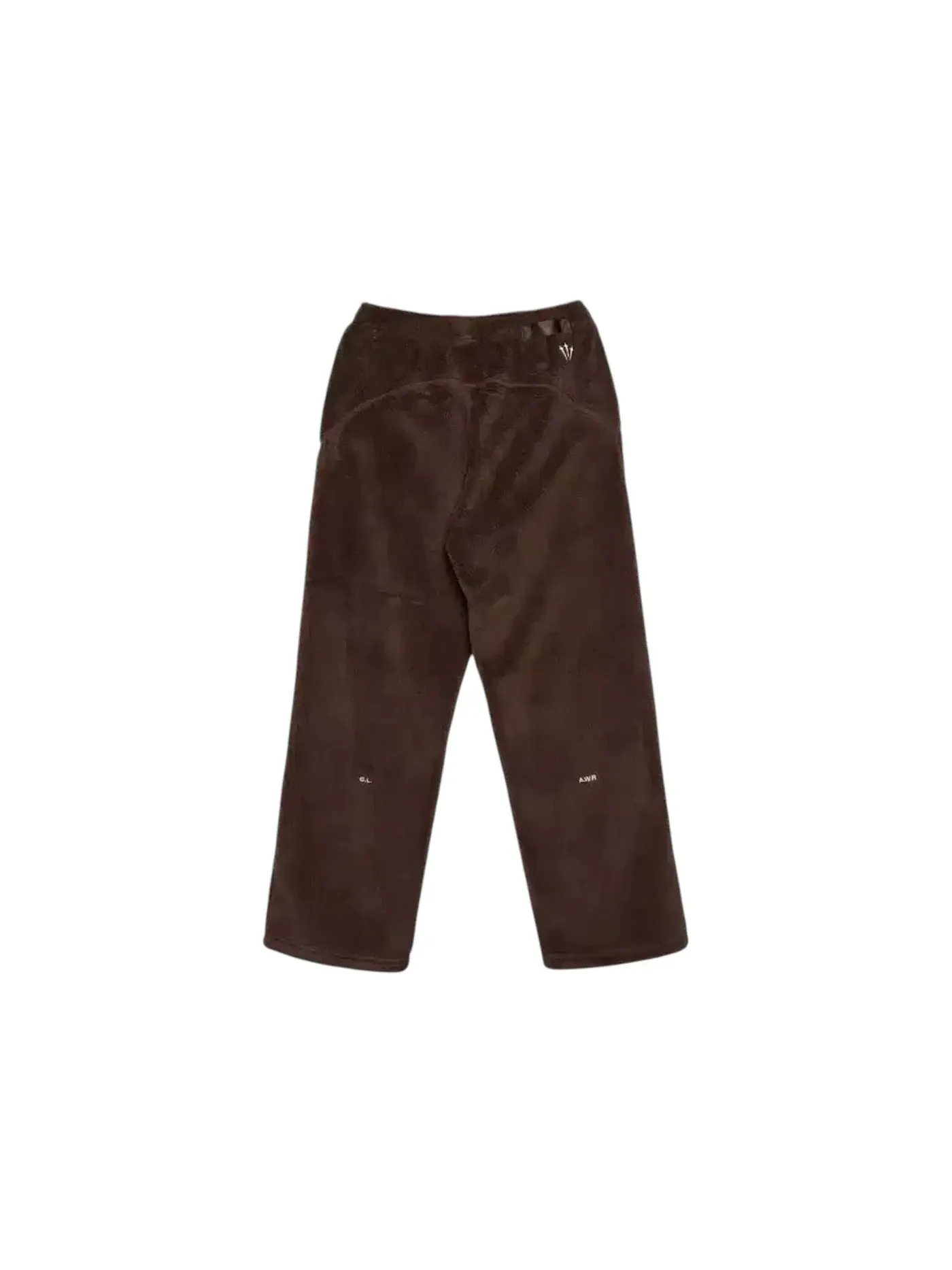 Мужские штаны с длинным зауженным кроем Nike x NOCTA Chalet Polar Pants — изображение 2 из 2, коричневый/белый