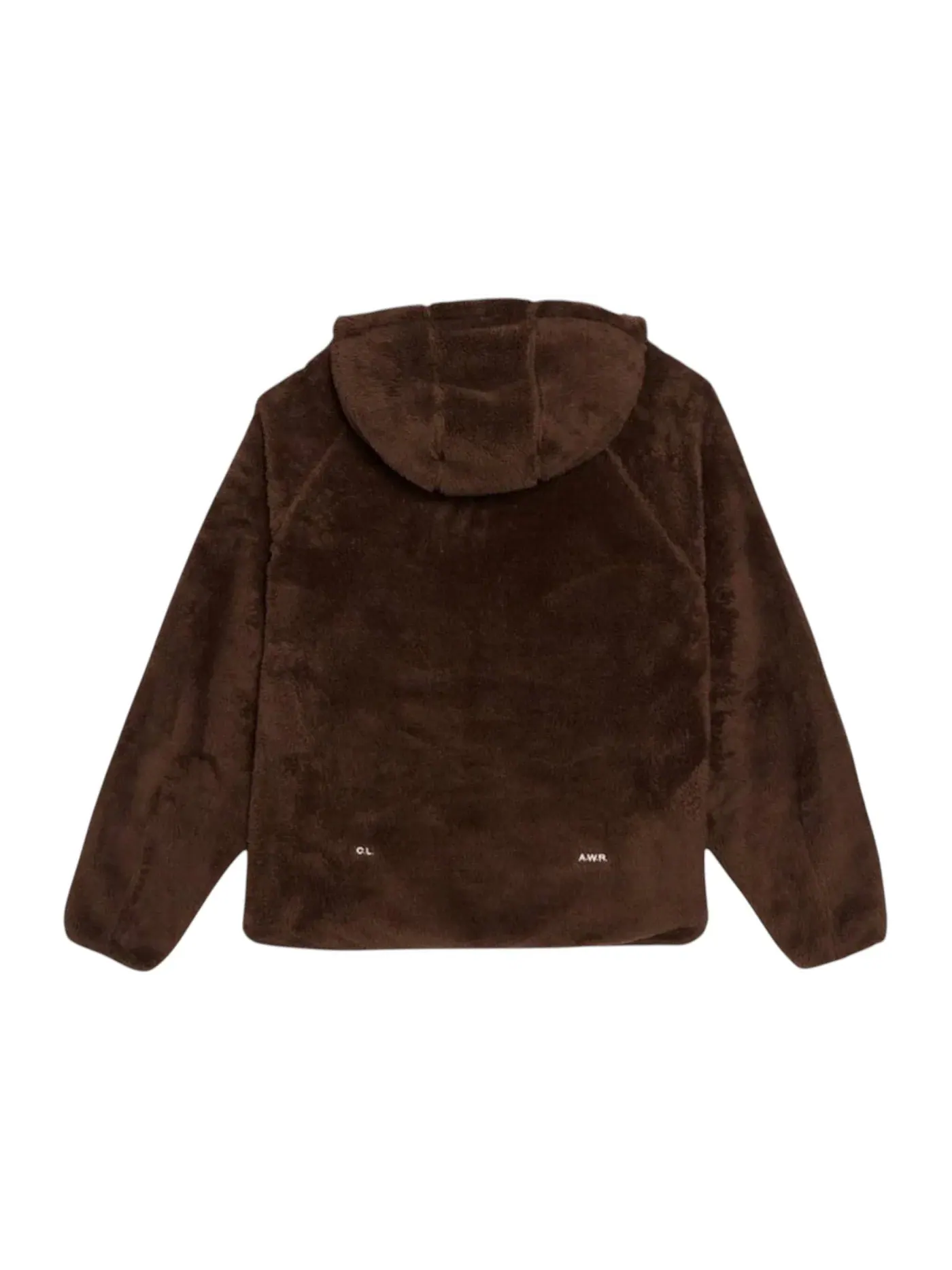 Мужская куртка с длинным рукавом Nike Chalet Polar Top — изображение 2 из 2, коричневый/белый