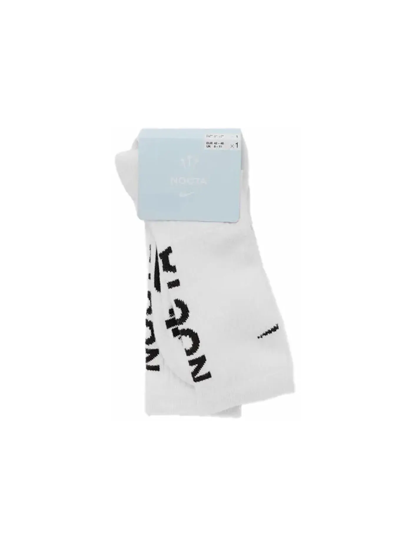 Носки для детей Nike x NOCTA Socks (FW23) — изображение 2 из 2, белый/черный