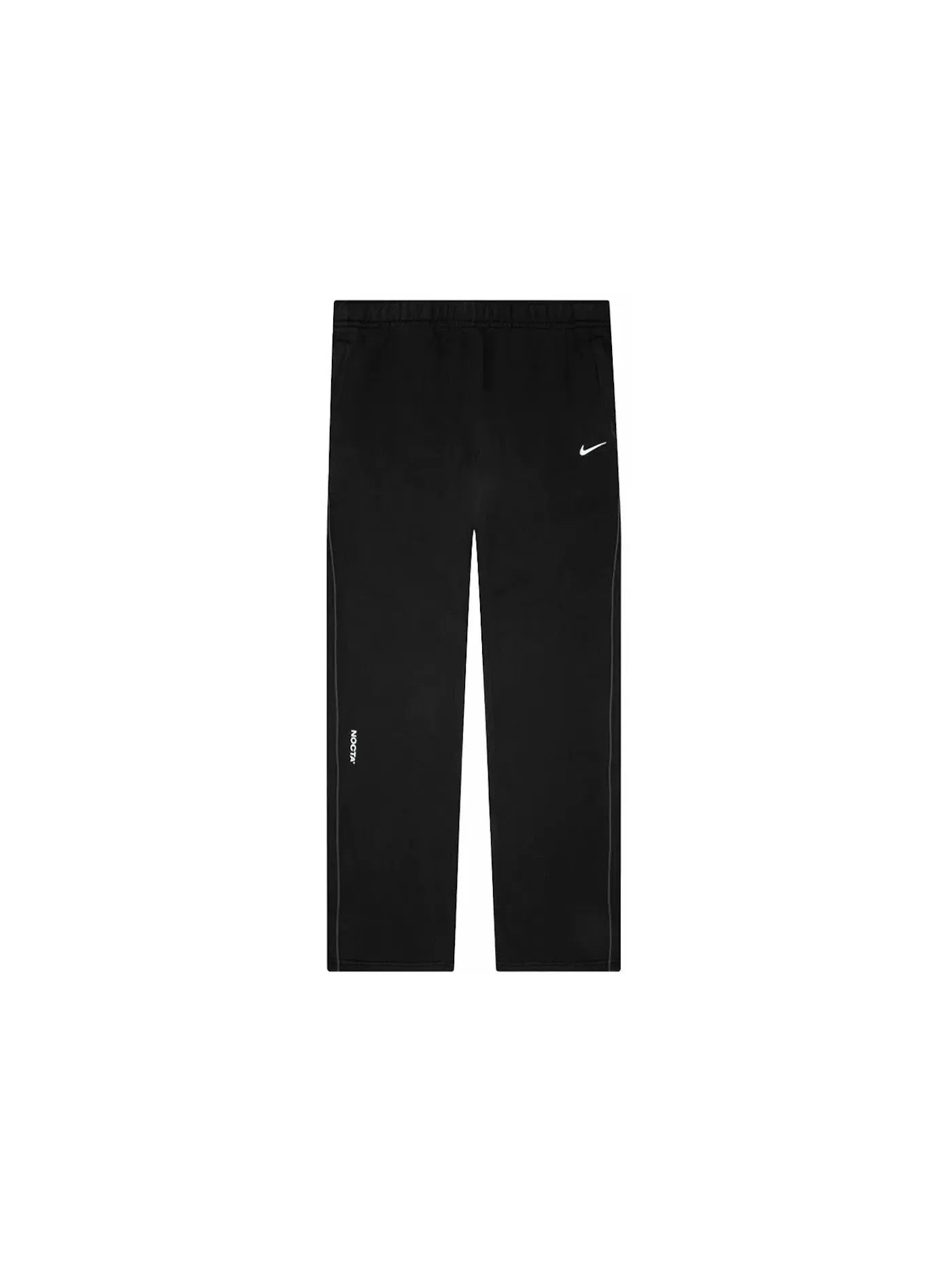 Мужские спортивные штаны из флиса Nike NOCTA Fleece CS Open Hem Sweatpant — изображение 1 из 1, черный