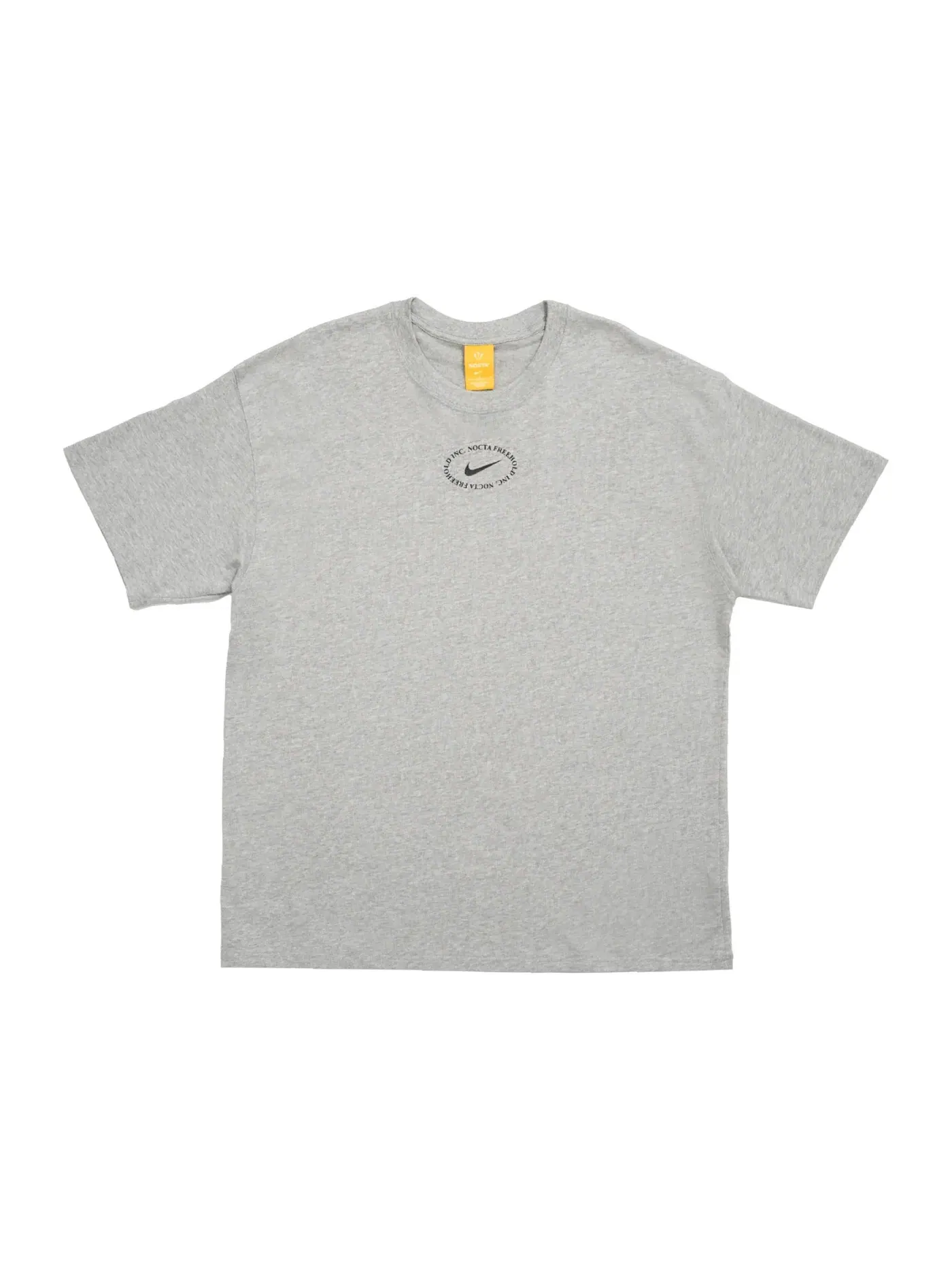 Мужская футболка с принтом Nike x NOCTA Freehold Tee Nike — изображение 1 из 1, серый