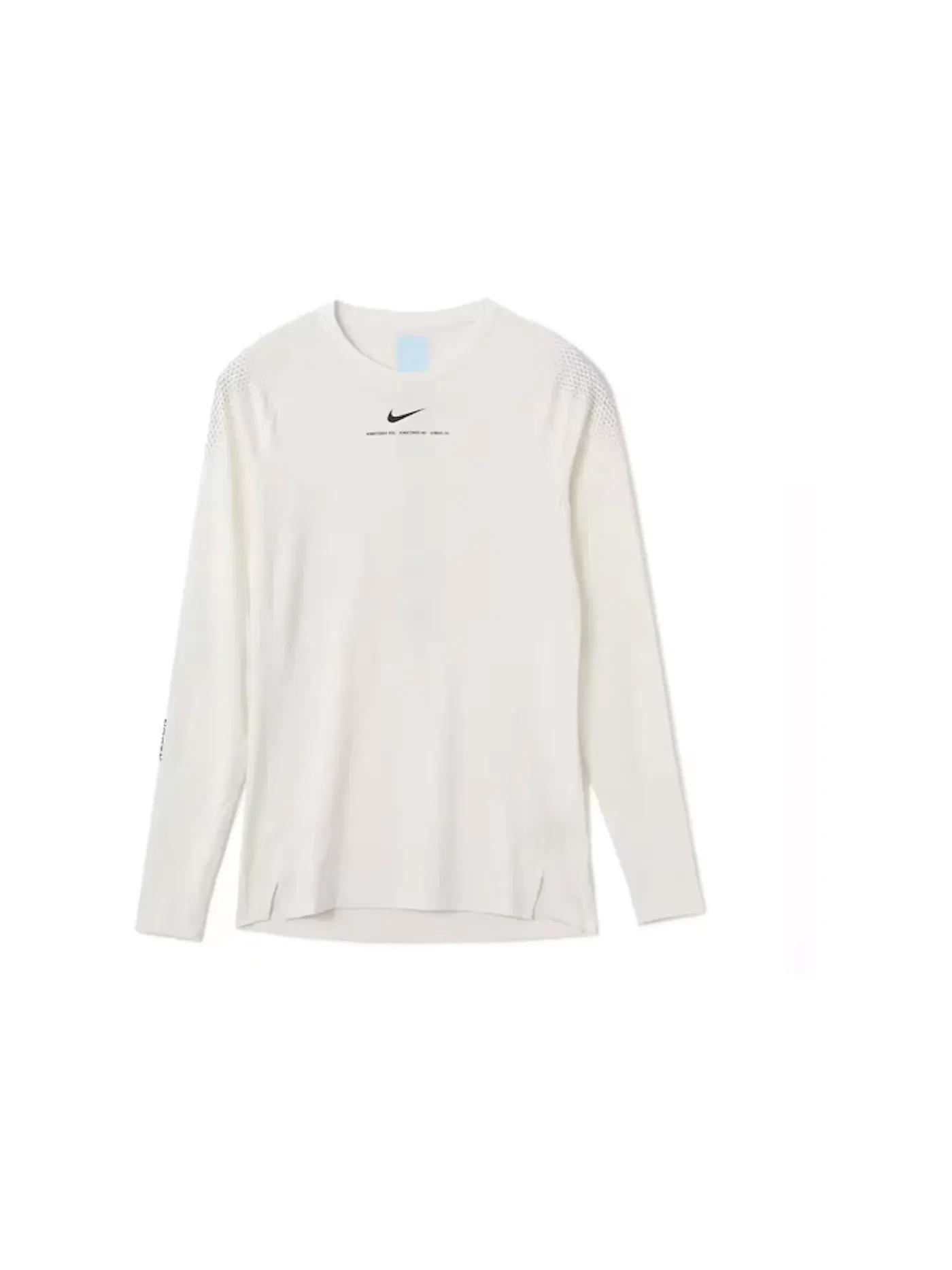 Мужская футболка с длинным рукавом Nike NOCTA L/S Base Layer Top — изображение 1 из 2, белый/черный