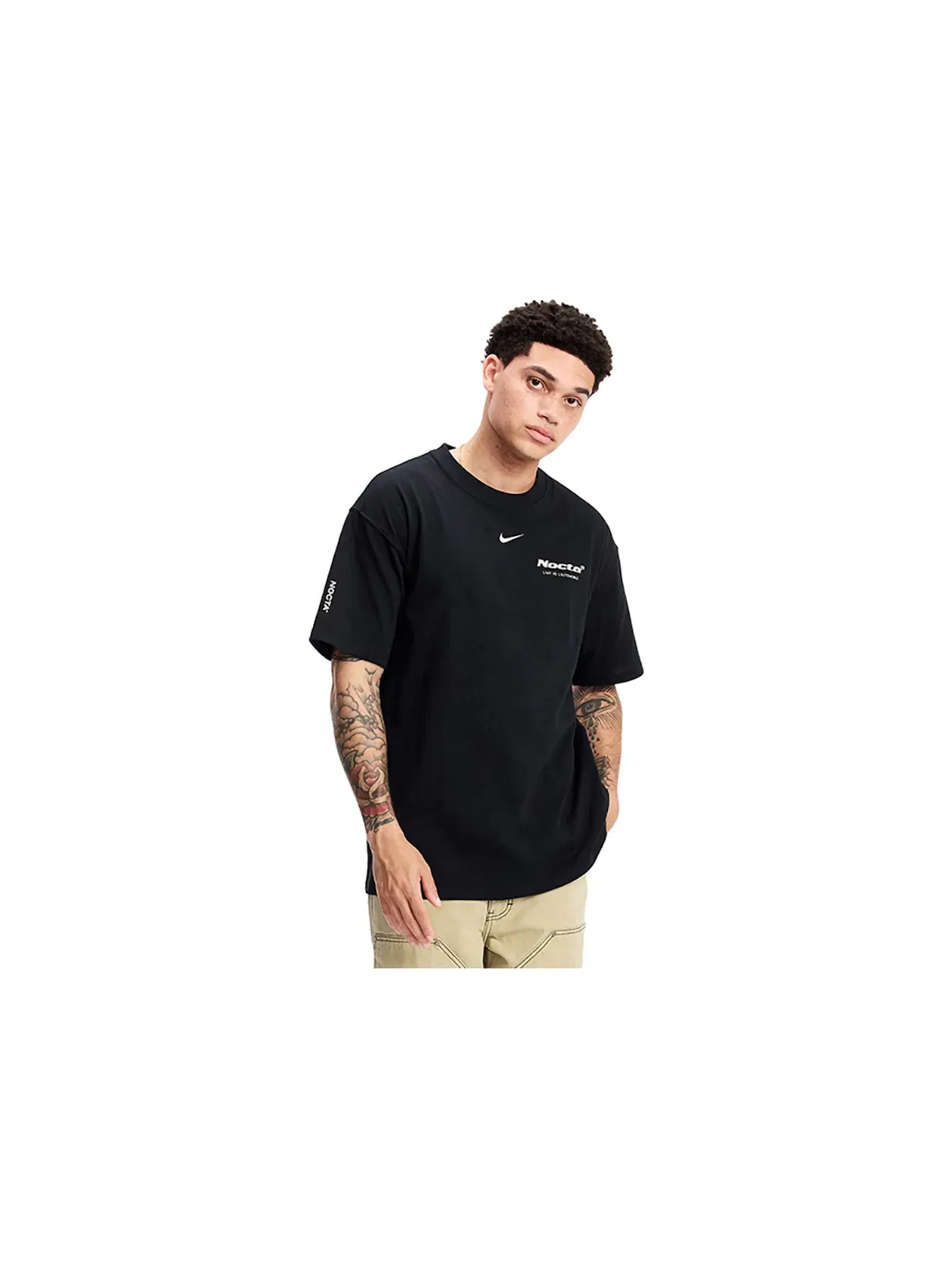 Мужская футболка с принтом L'Art Burrow Tee Nike — изображение 4 из 4, черный