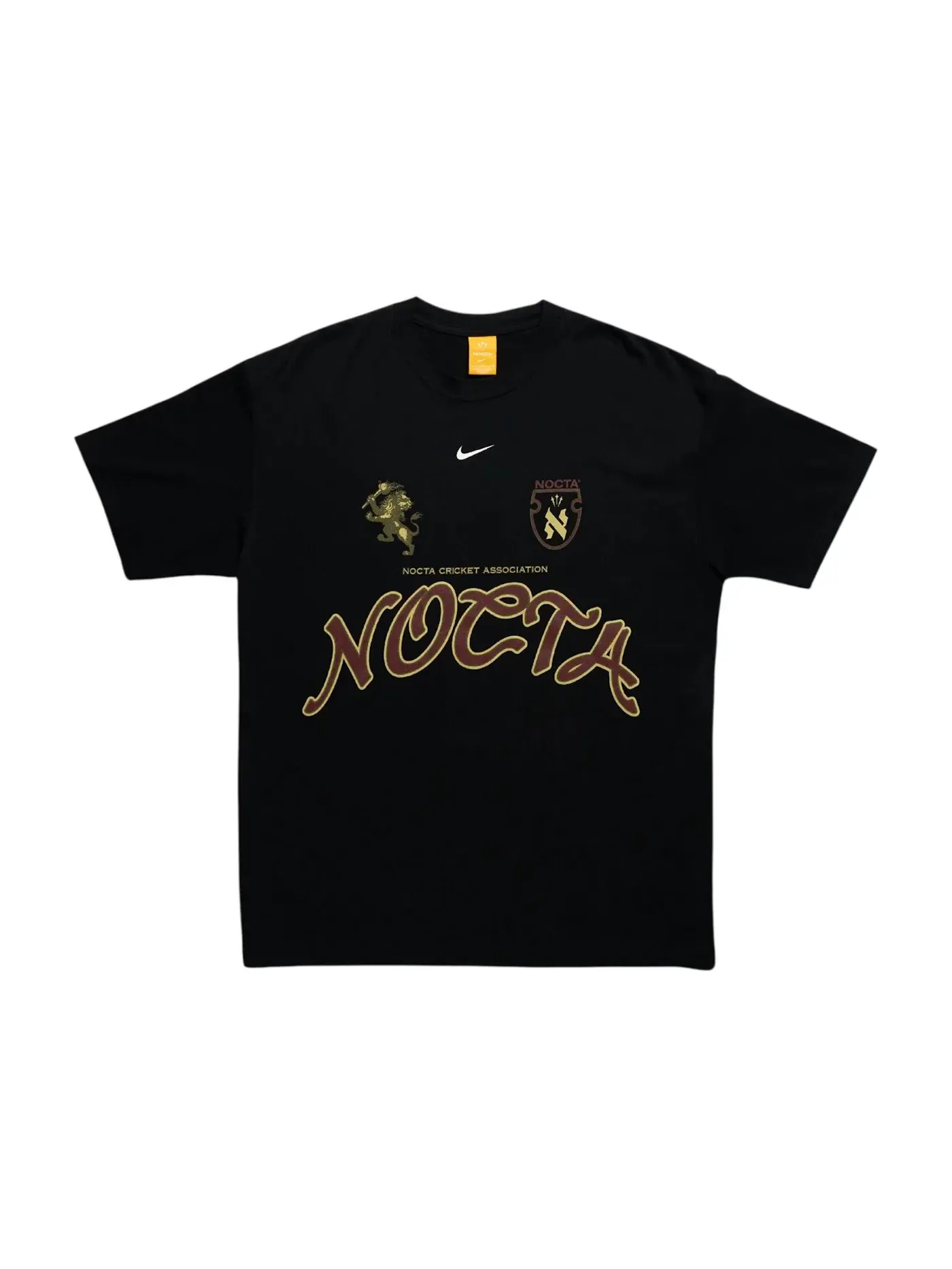Мужская футболка с принтом Nike x NOCTA NCA Big Body CS Tee — изображение 1 из 1, черный