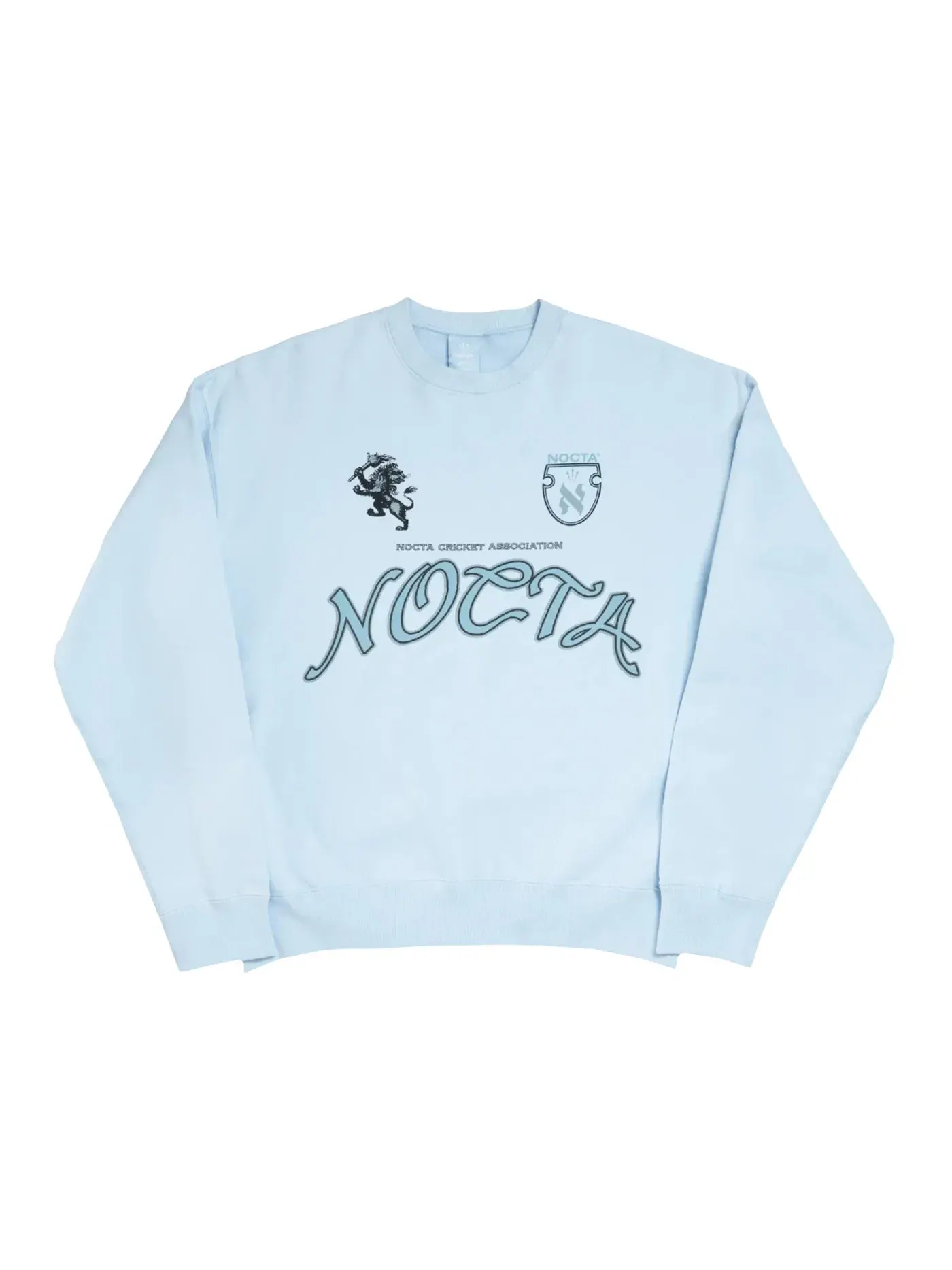 Мужская толстовка с длинным рукавом Nike x NOCTA NCA Fleece Crew — изображение 1 из 1, синий
