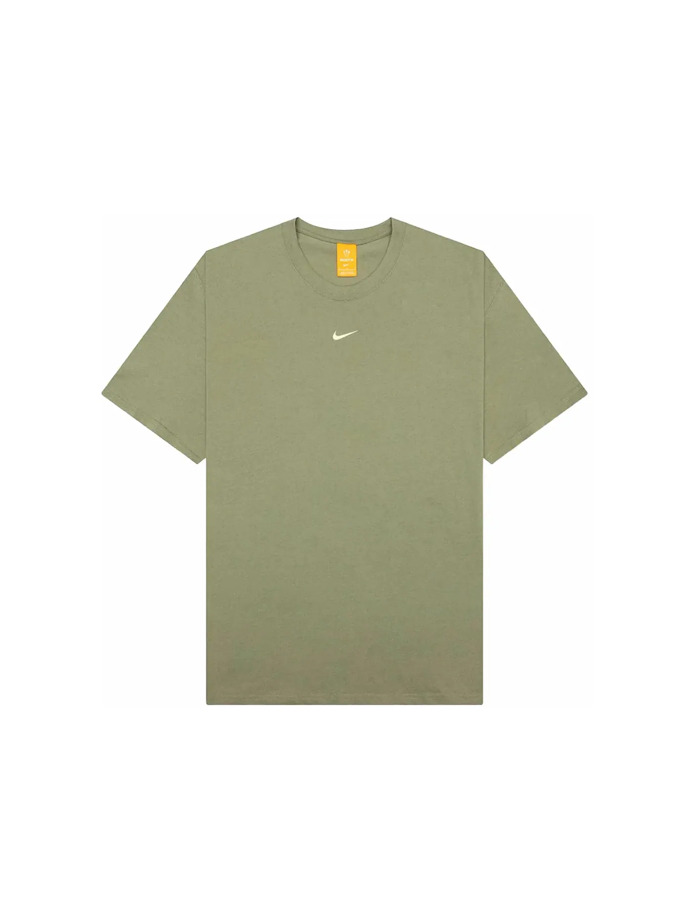 Мужская футболка с принтом Nike x NOCTA NRG Big Body CS Tee Oil Green/Light Liquid Lime — изображение 2 из 2