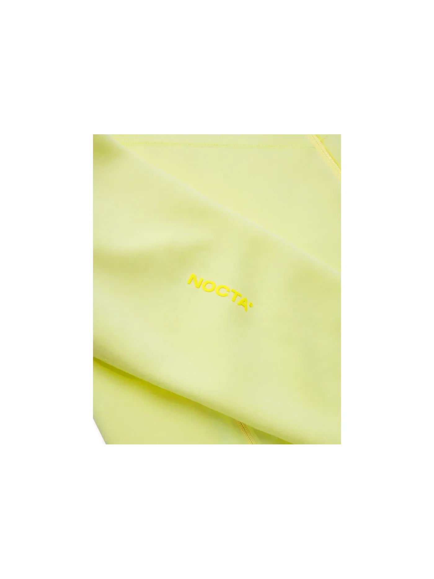 Мужская худи с полной застежкой-молнией Nike x NOCTA NRG Tech Fleece, Citron Tint Vivid Sulfur — изображение 3 из 6