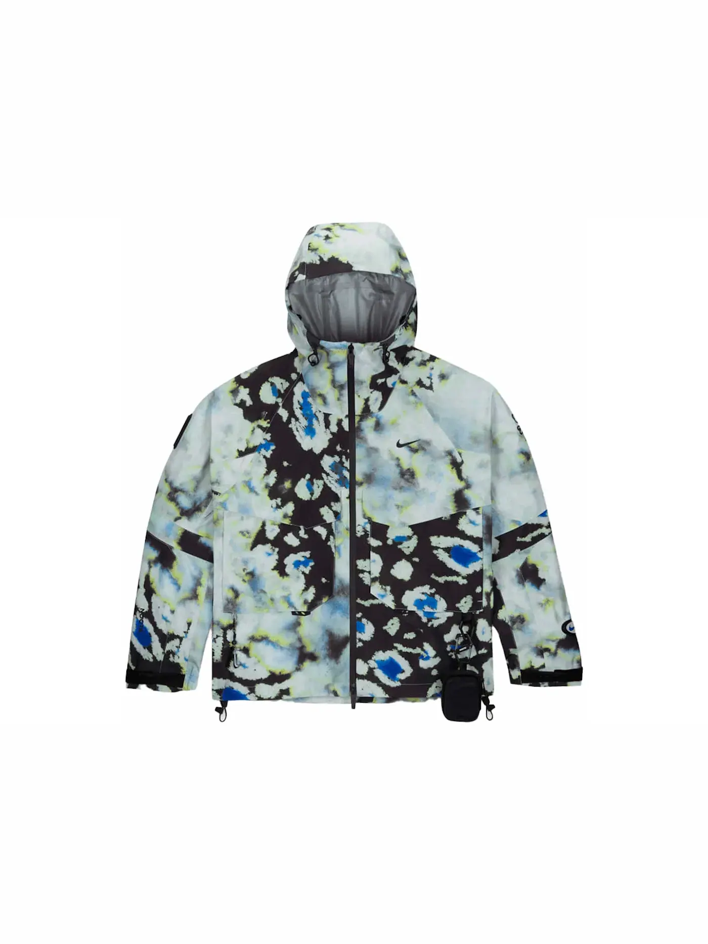Мужская куртка с принтом Opal Deep Cover Nike — изображение 1 из 2, белый/серебристый