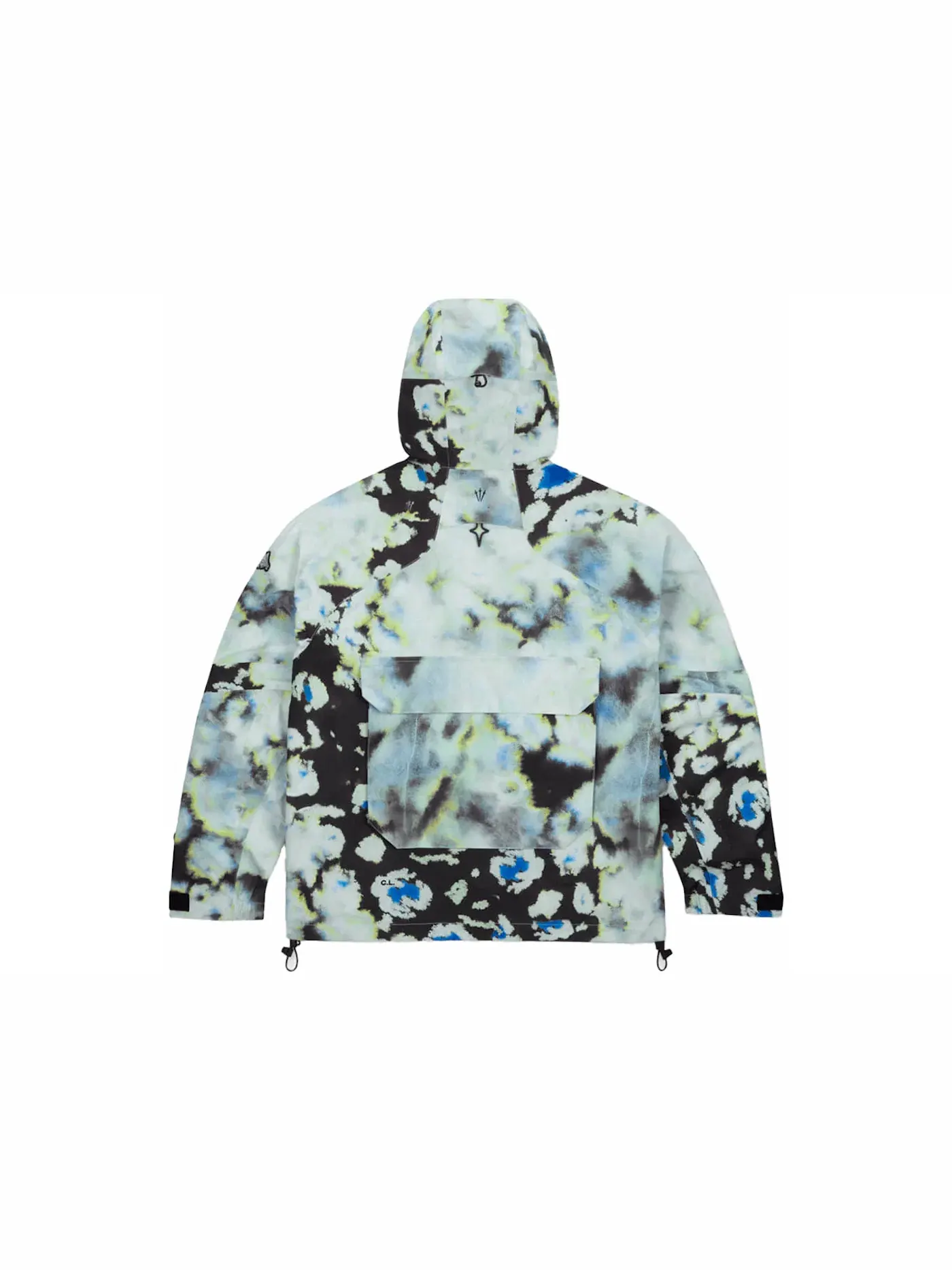 Мужская куртка с принтом Opal Deep Cover Nike — изображение 2 из 2, белый/серебристый